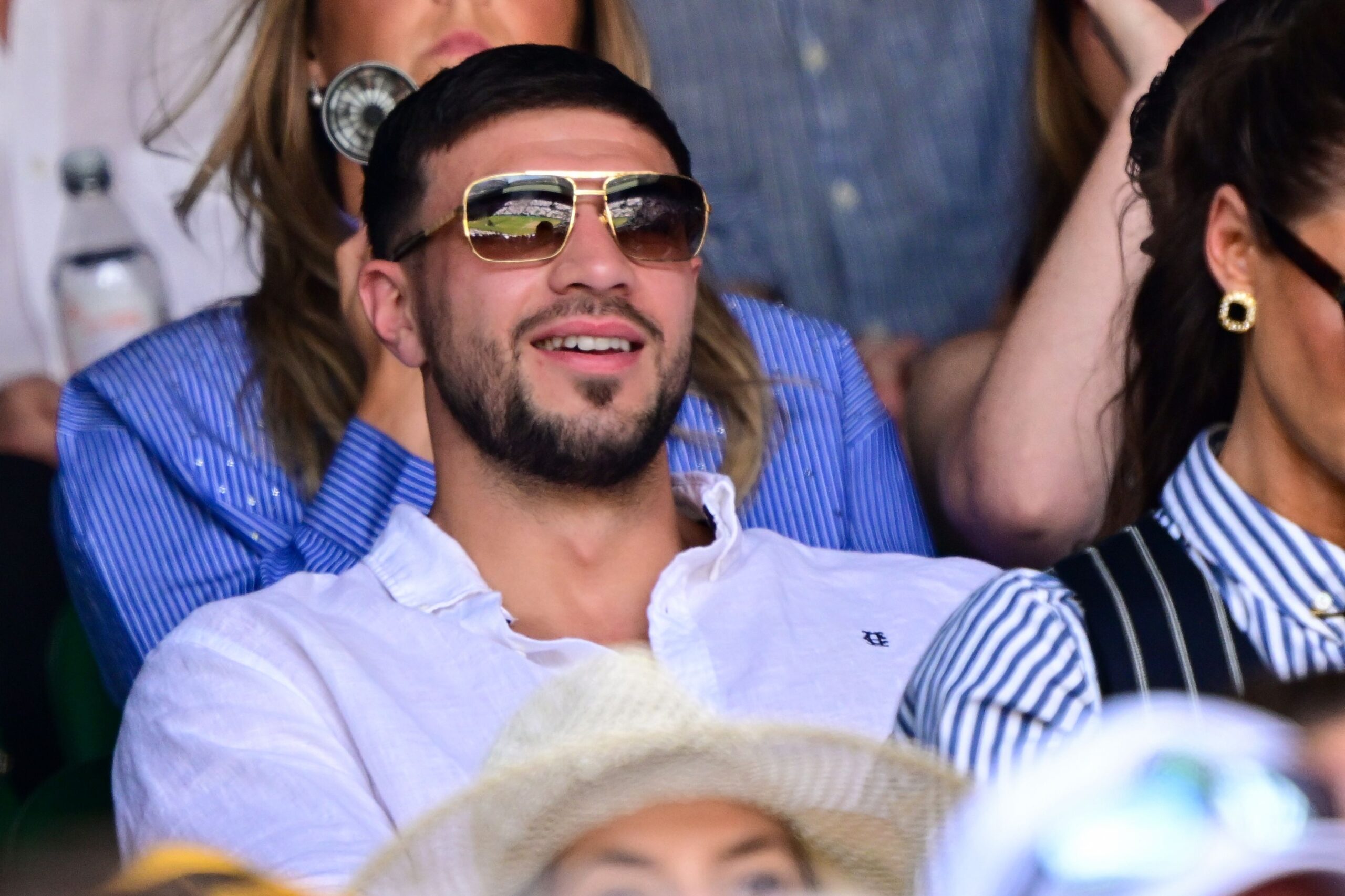 Tommy Fury at Wimbledon