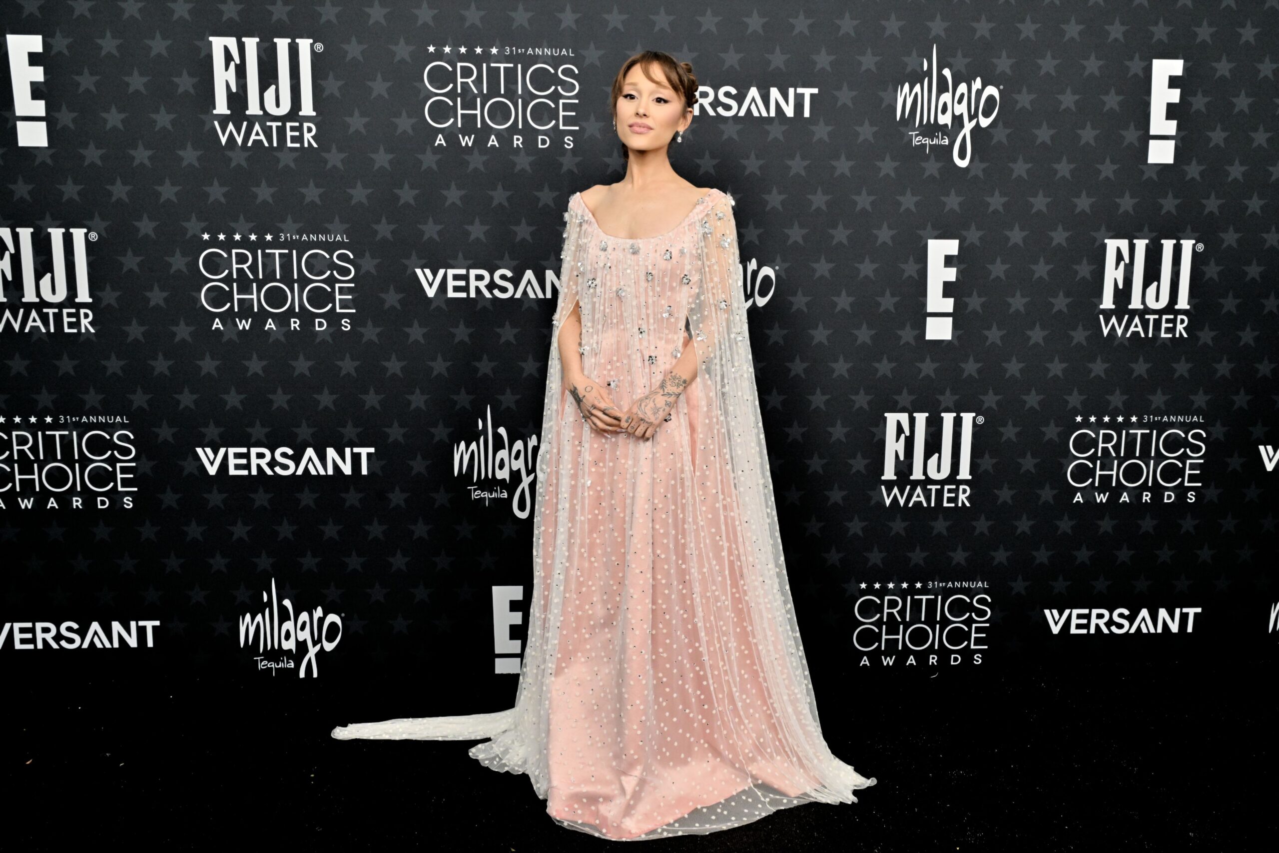 Ariana Grande at the 31st Annual Critics Choice Awards