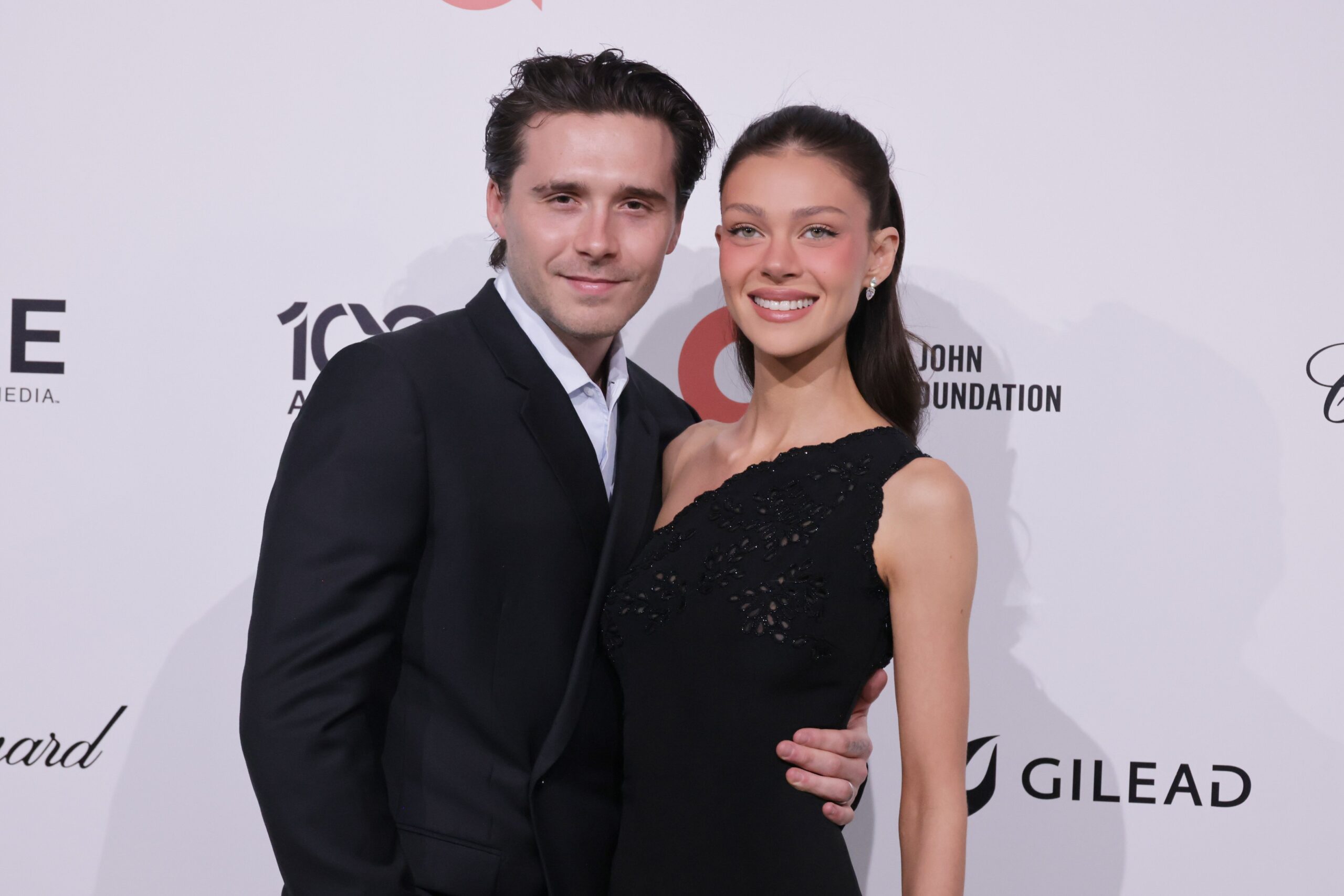 Brooklyn Beckham and Nicola Peltz at 34th Annual Elton John AIDS Foundation Academy Awards Viewing Party, Los Angeles, California, USA - 15 Mar 2026