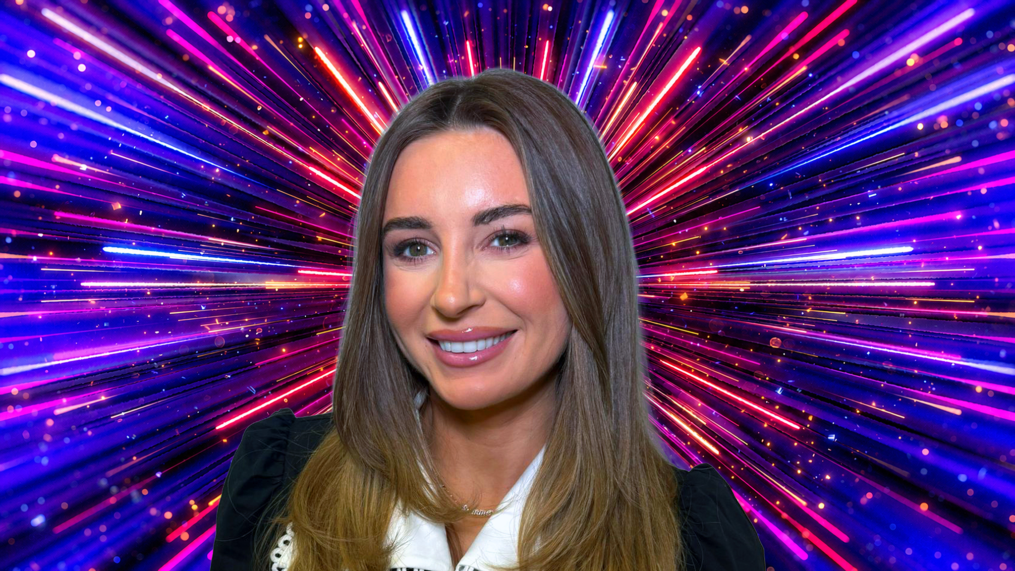 Dani Dyer in a Strictly promo picture