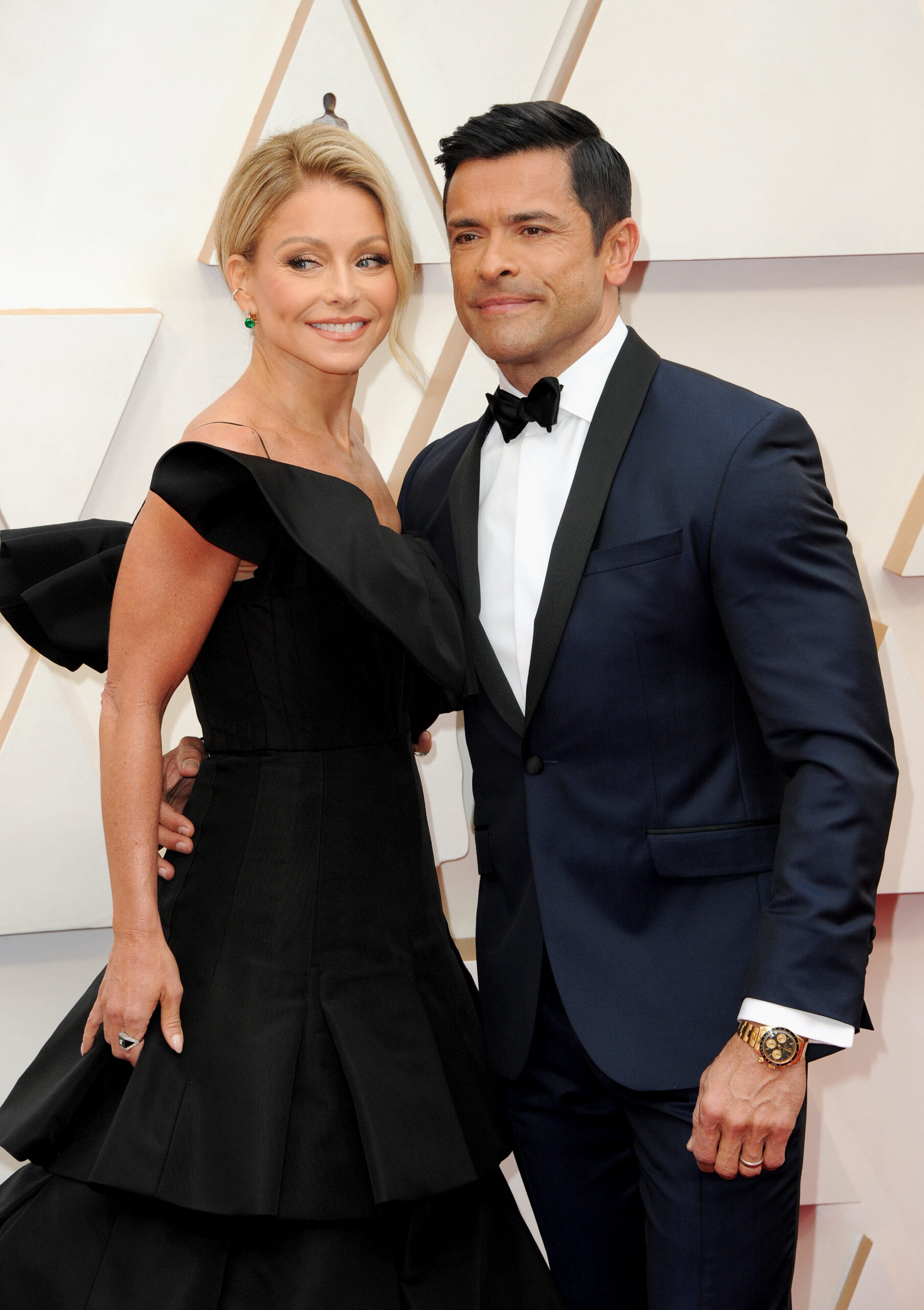 Kelly Ripa and Mark Consuelos at Oscars