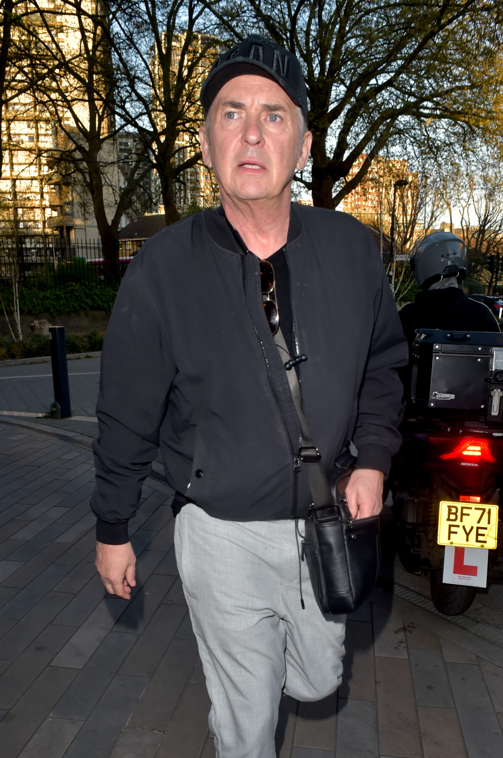 Shane Richie looking in front