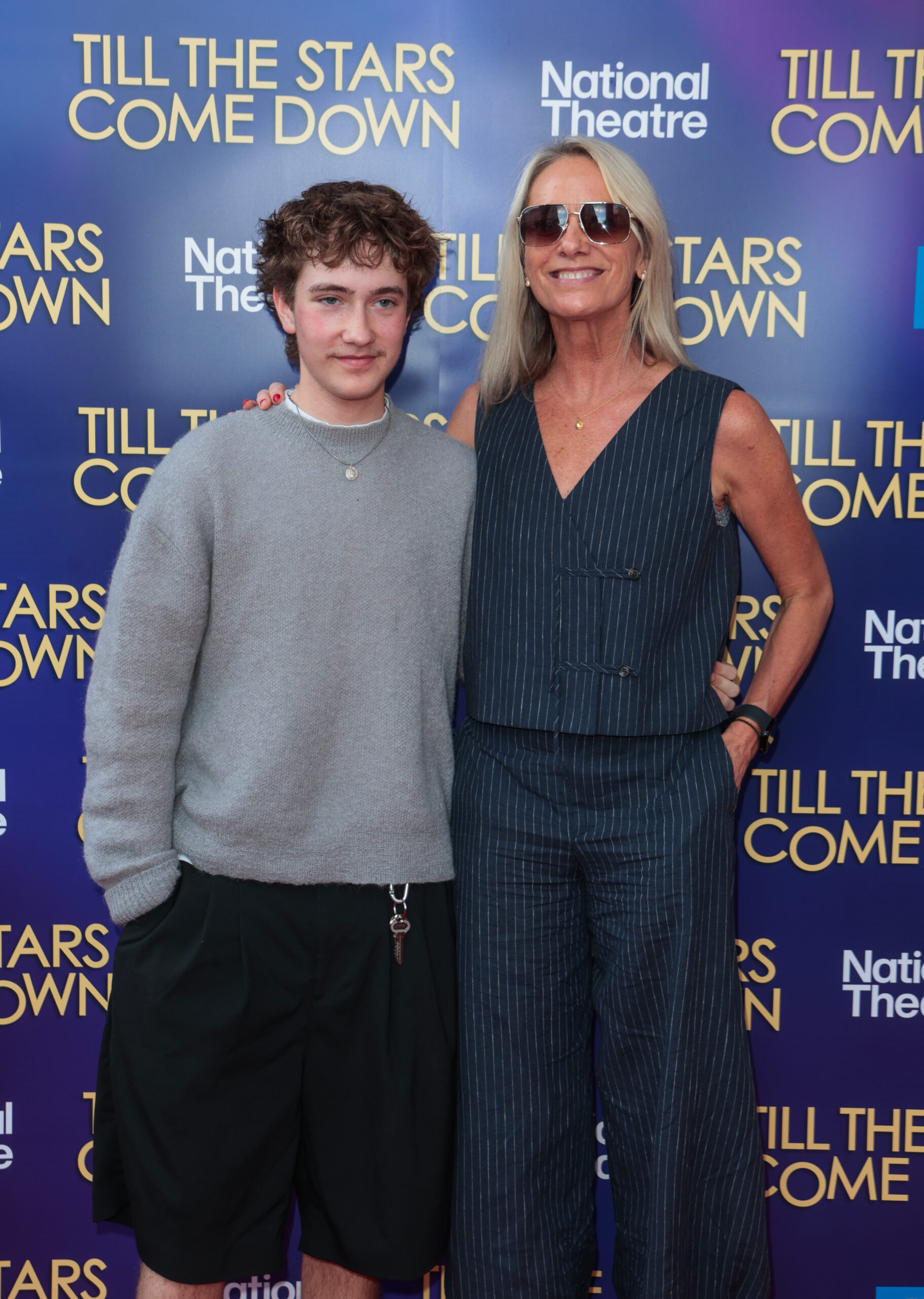Tamzin Outwaithe and her son Flo 