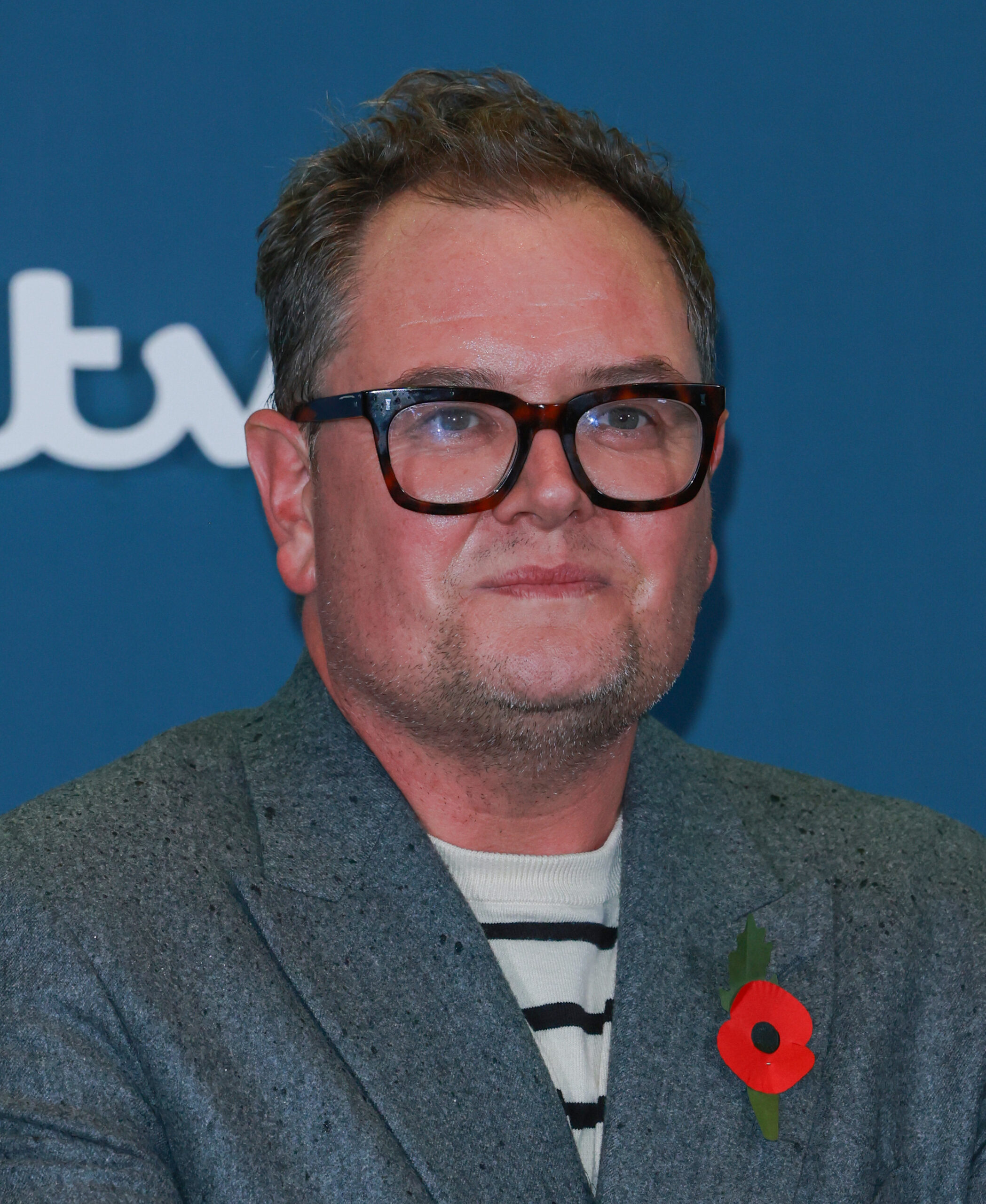 Alan Carr on the red carpet