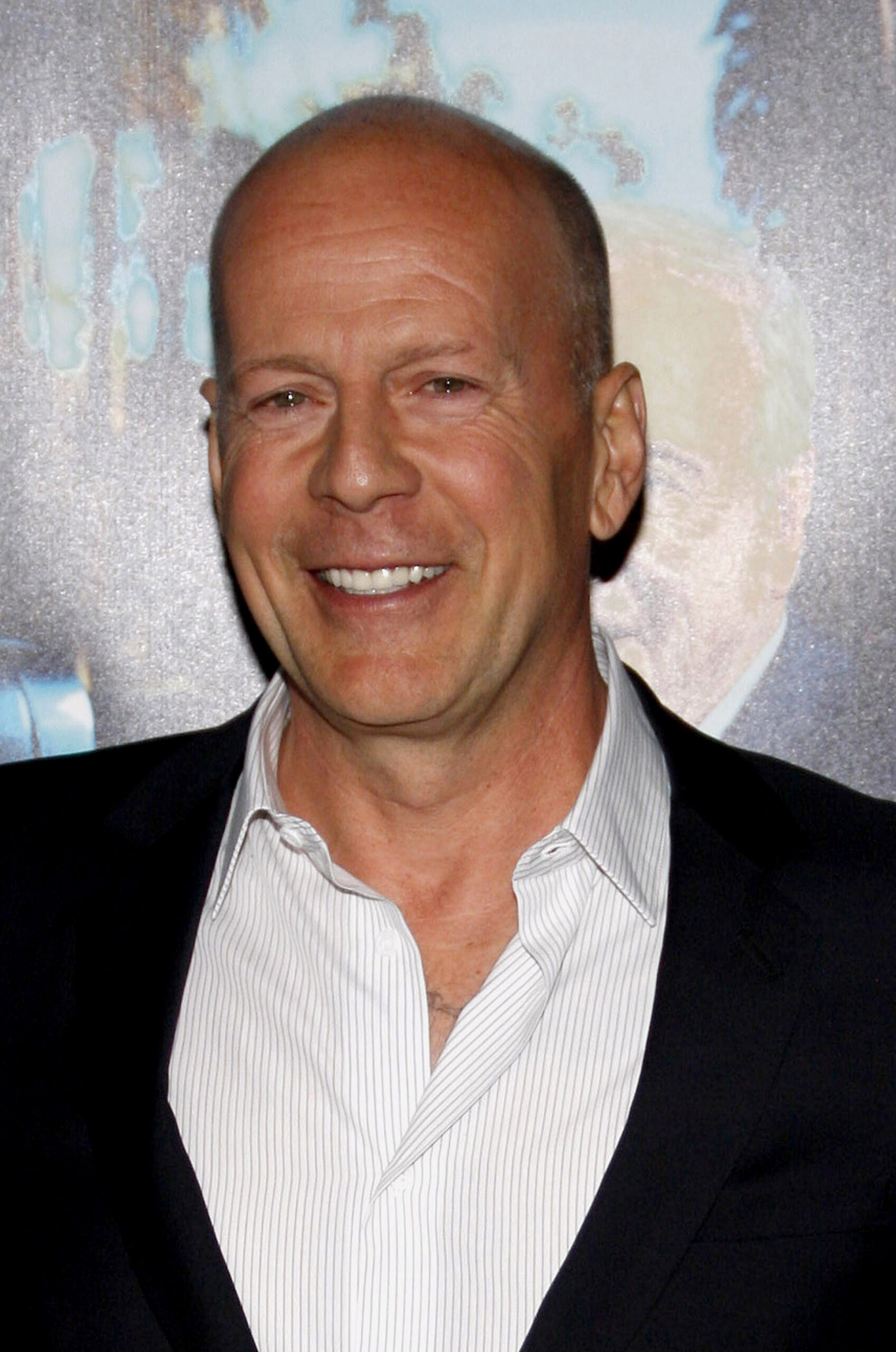Bruce Willis smiling in 2011