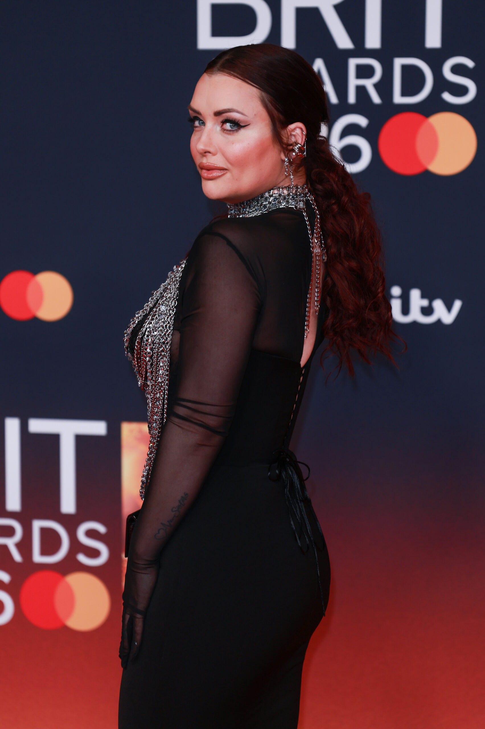 Shona McGarty on the red carpet