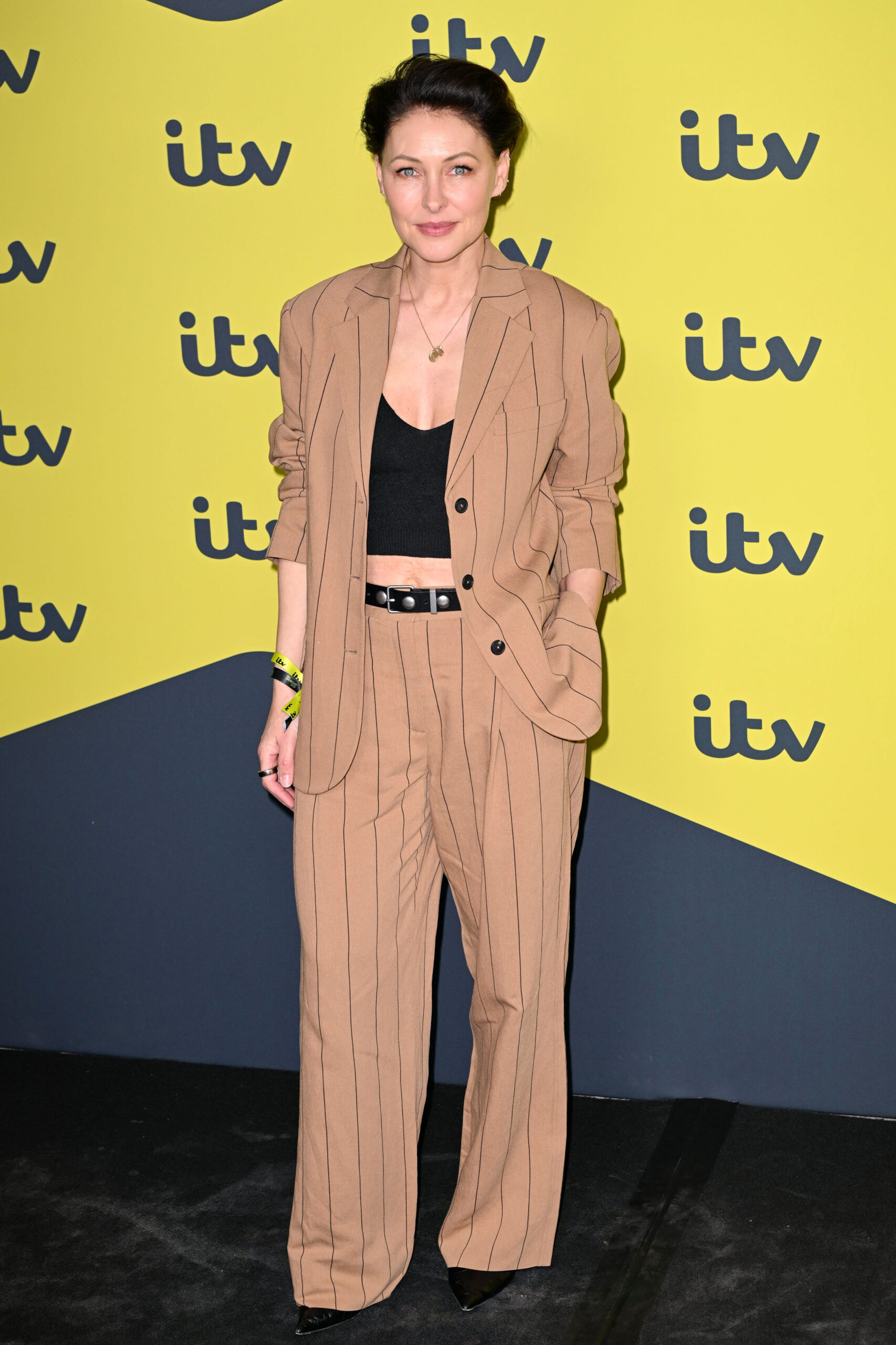 Emma Willis on the red carpet