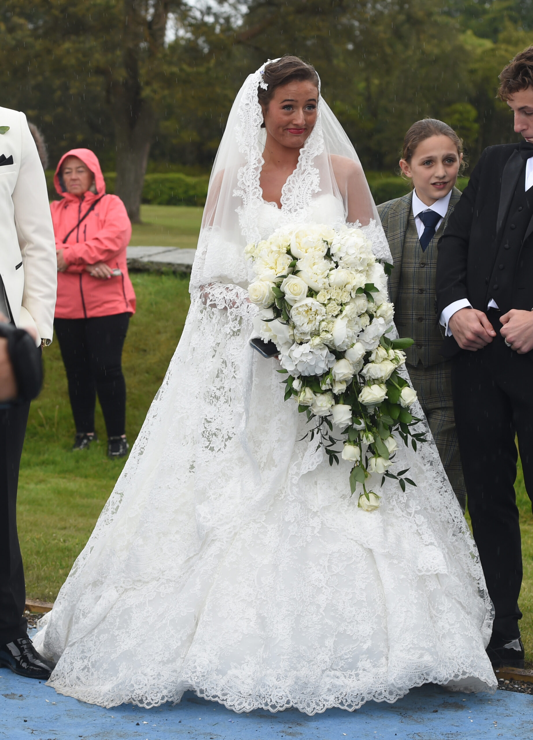 Venezuela Fury on her wedding day