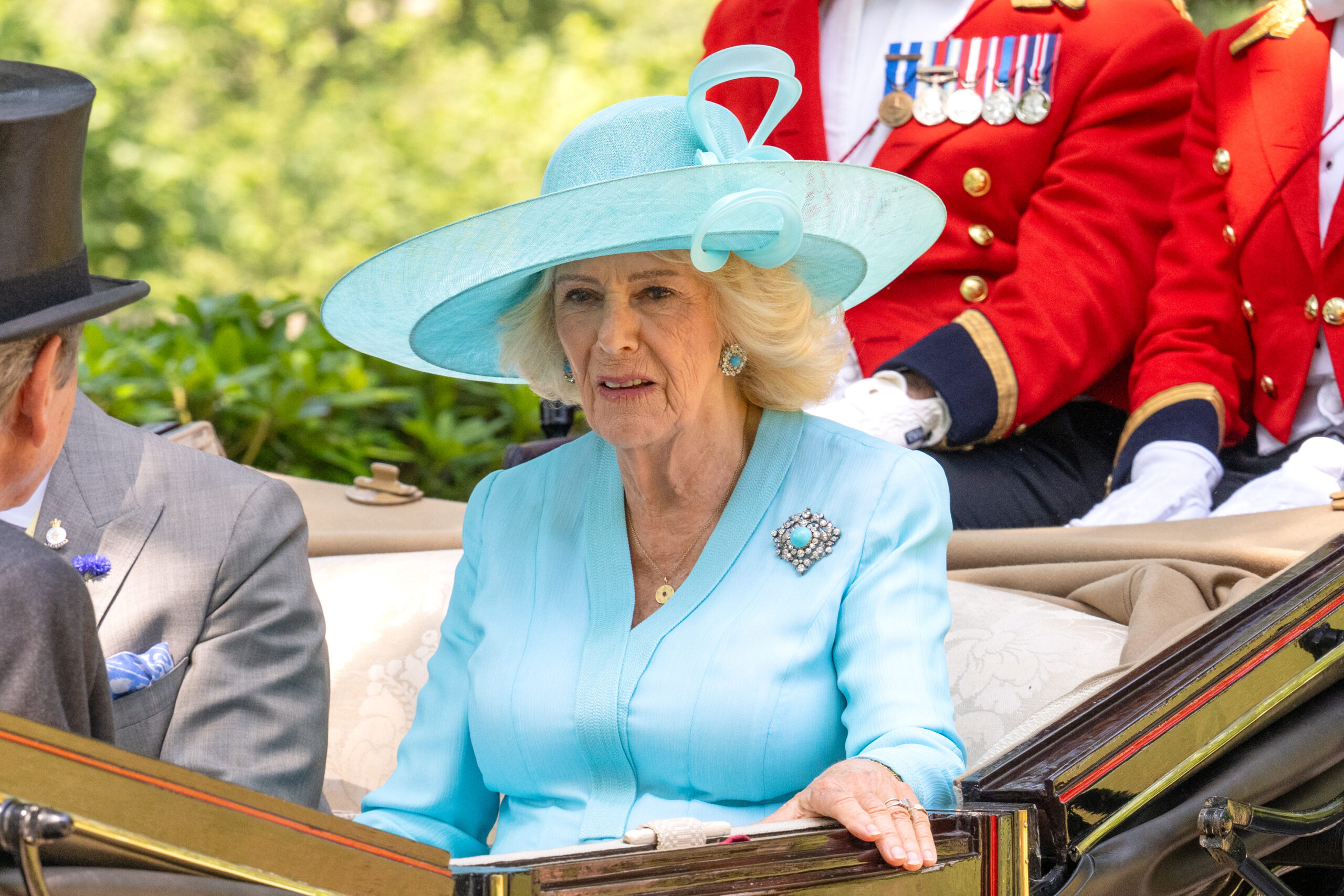 Queen Camilla at Royal Ascot