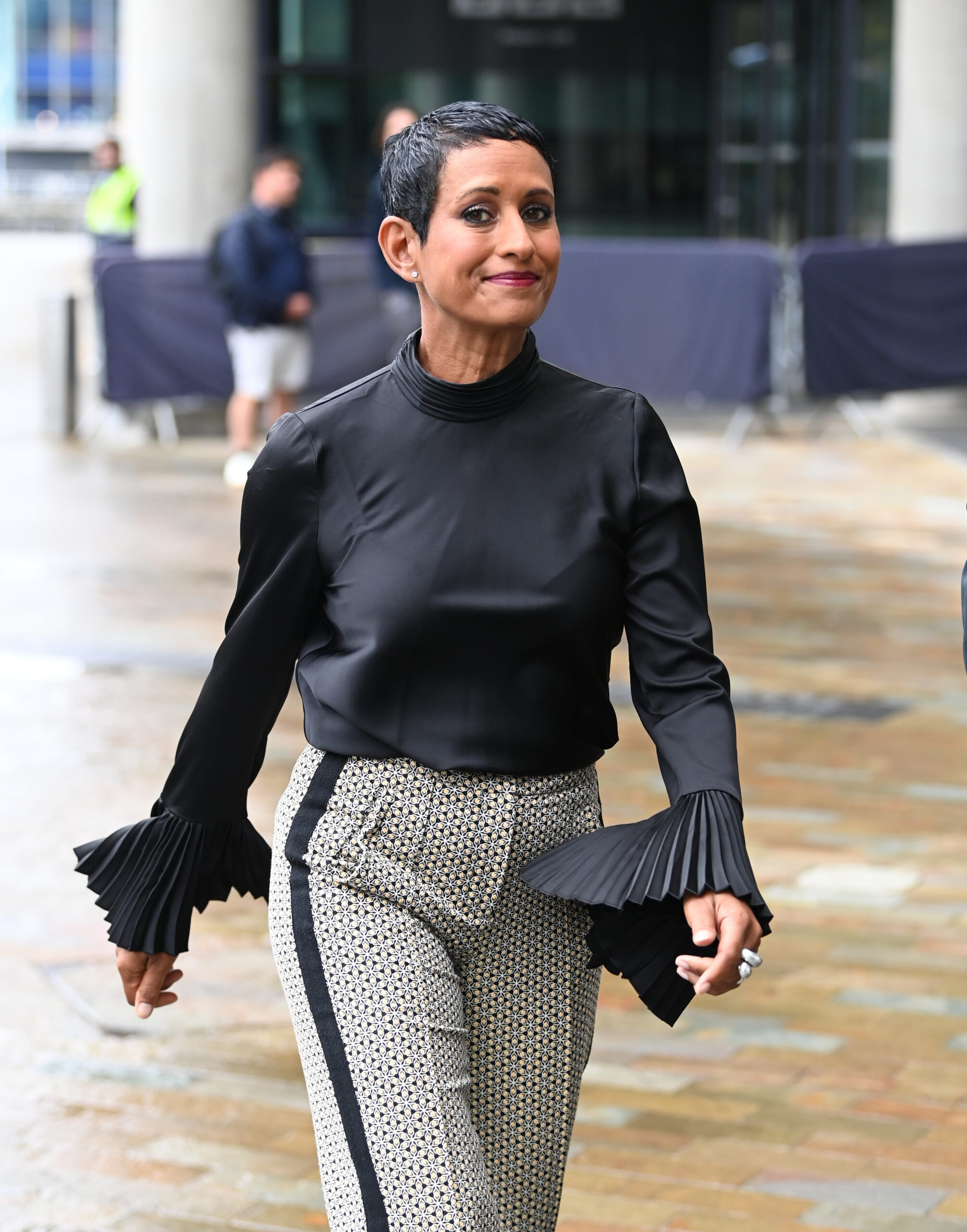 Naga Munchetty smiling