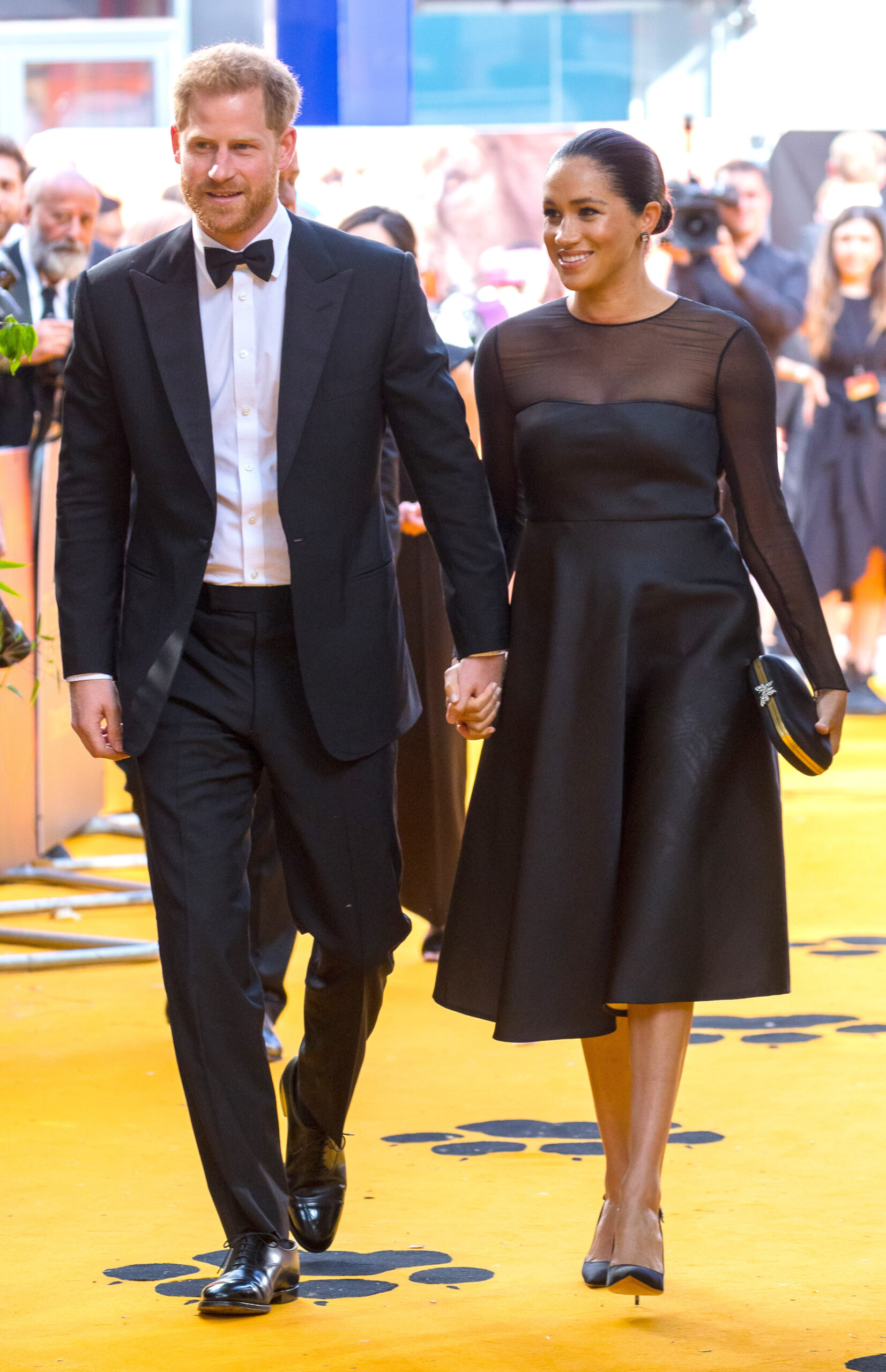 Prince Harry and Meghan Markle at film premiere