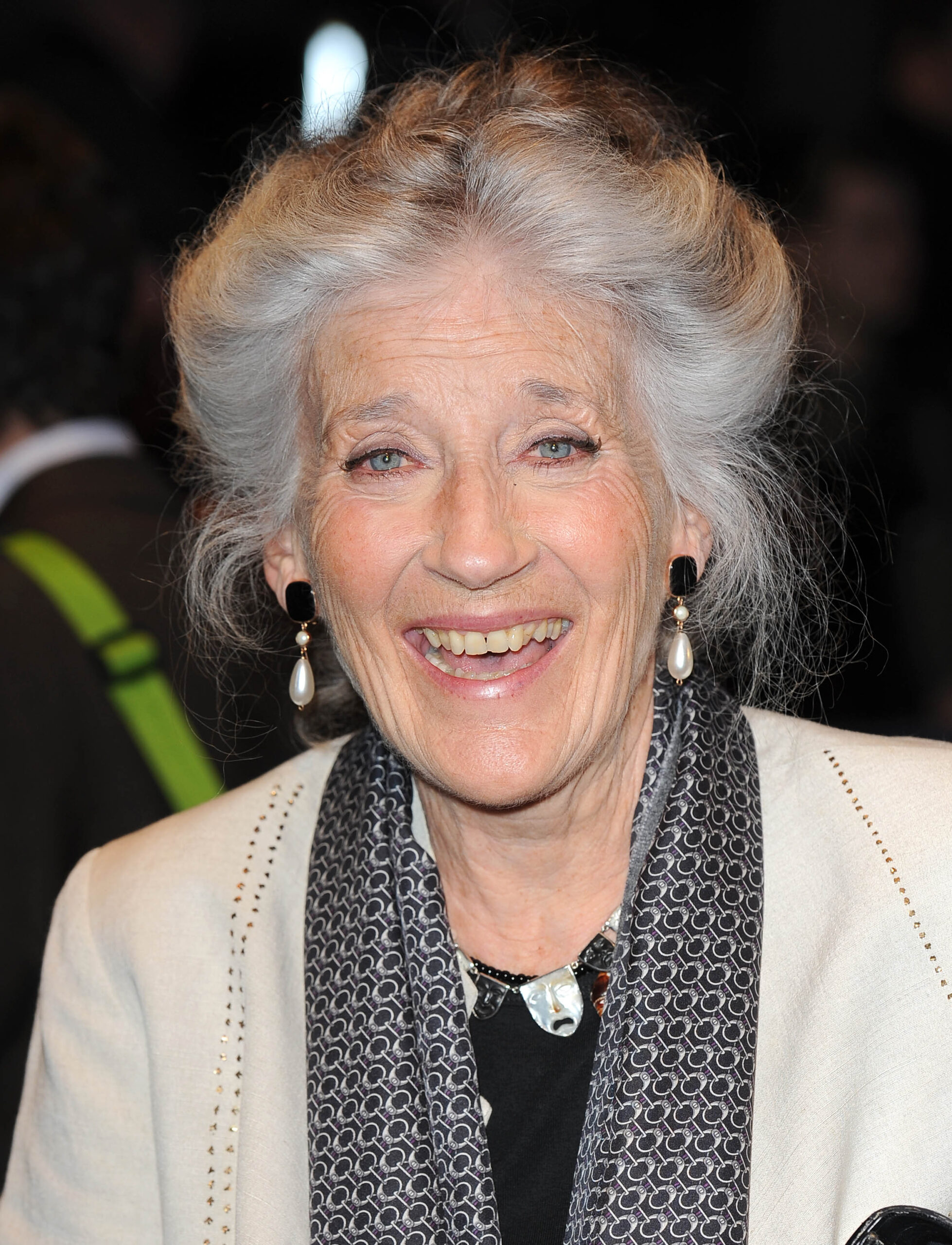 Phyllida Law smiling