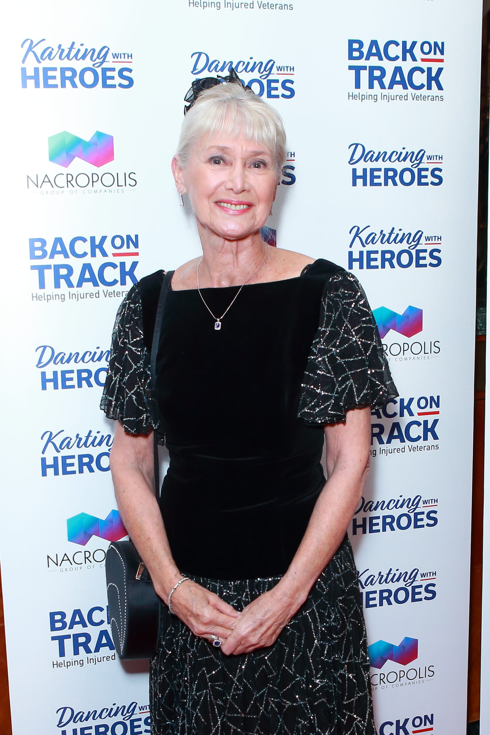 Jan Leeming smiling