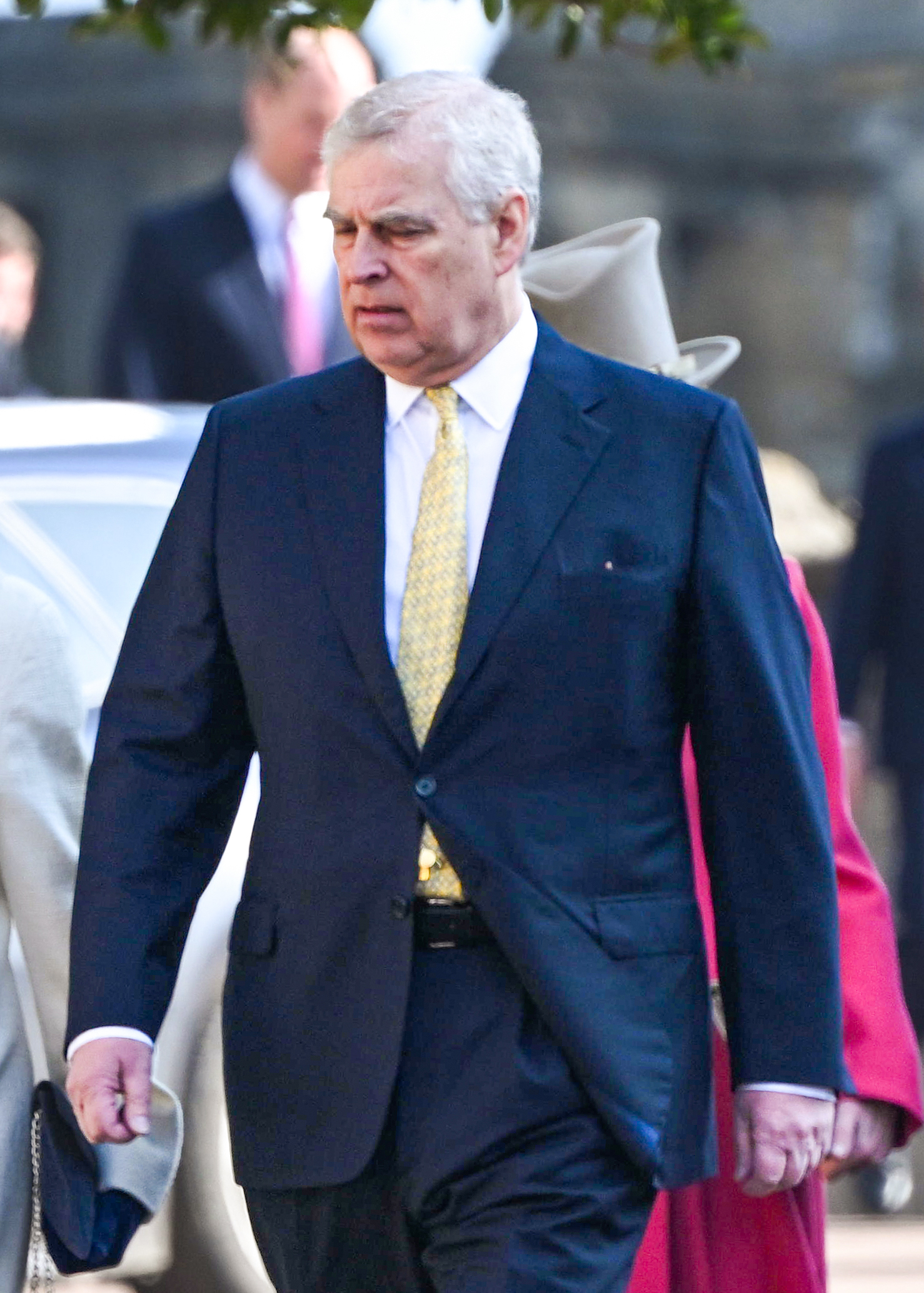 Andrew Mountbatten-Windsor at royal Easter service