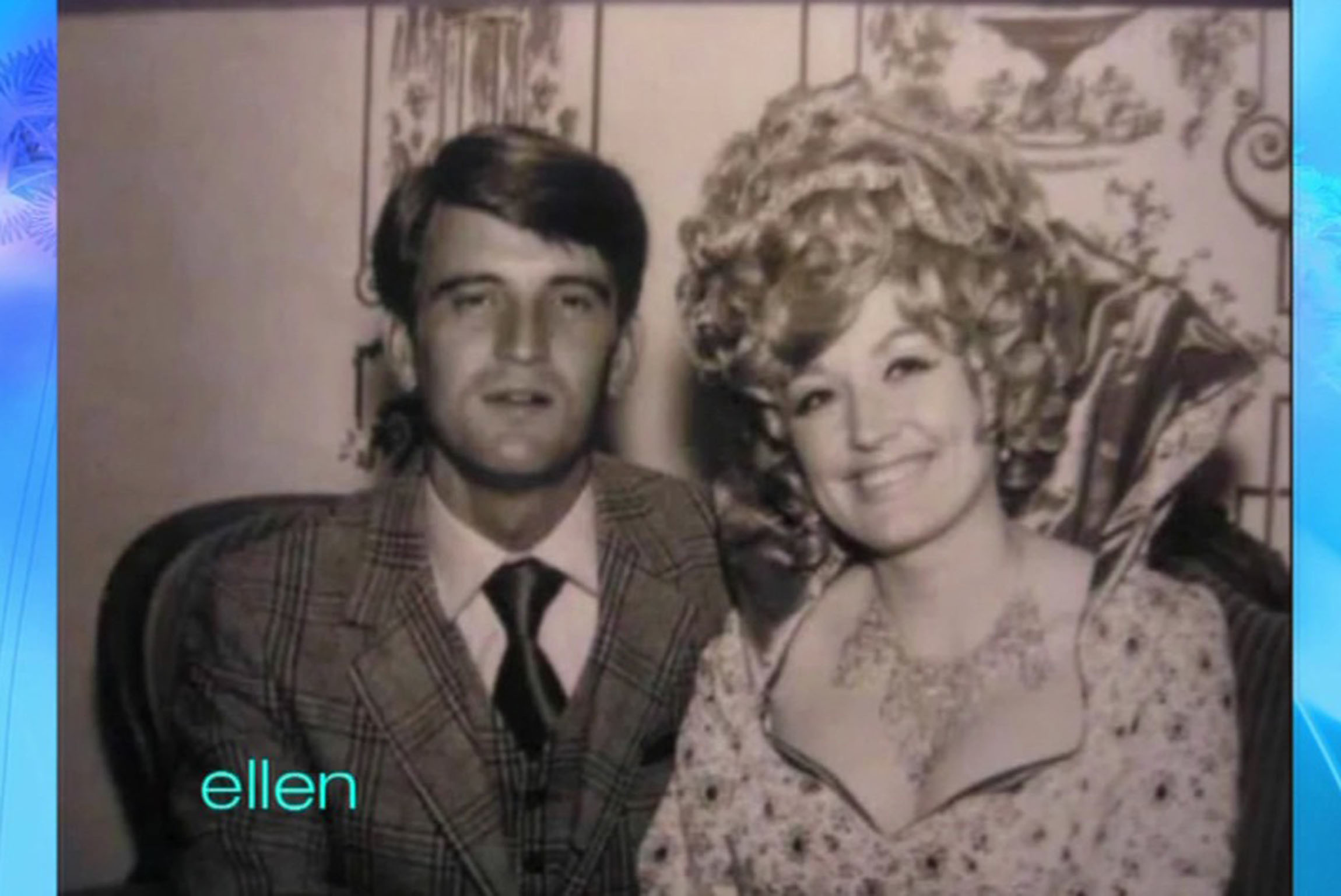 Carl Dean and Dolly Parton 
