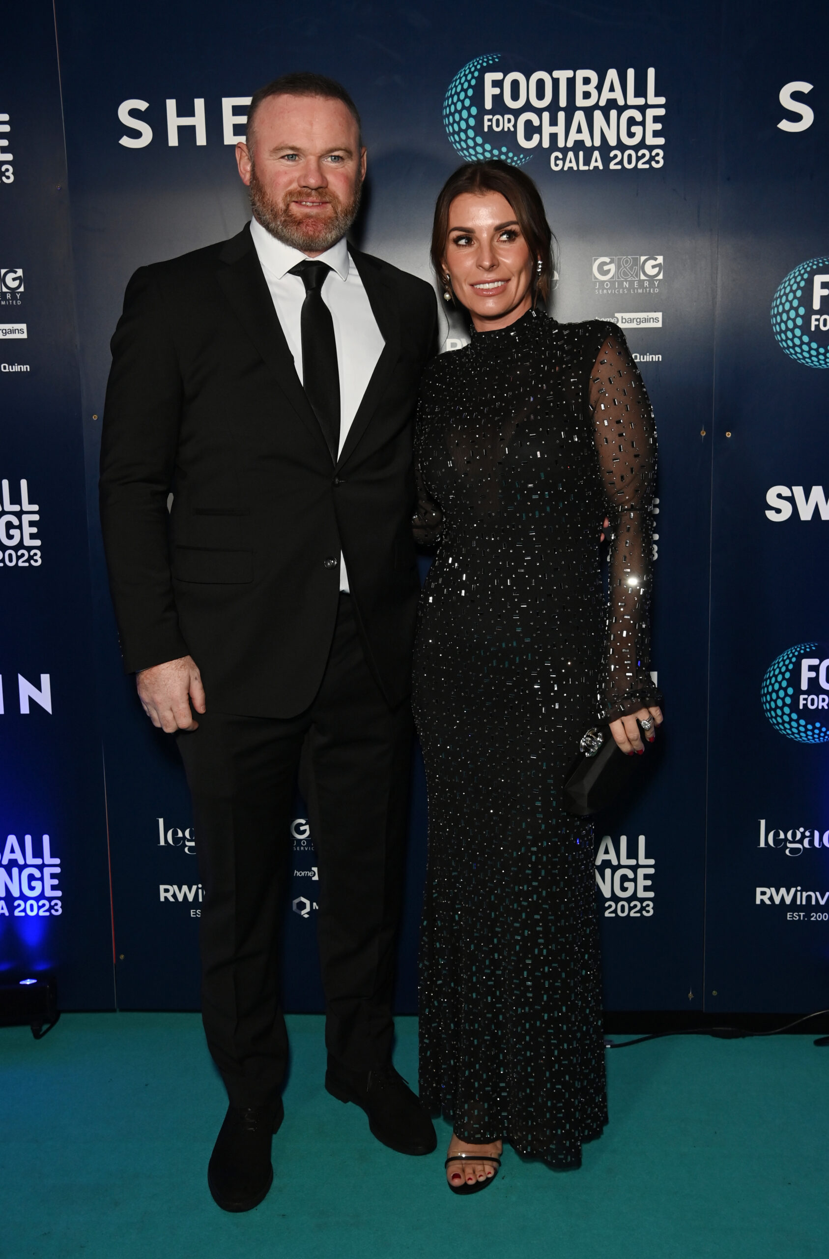 Wayne and Coleen Rooney at event