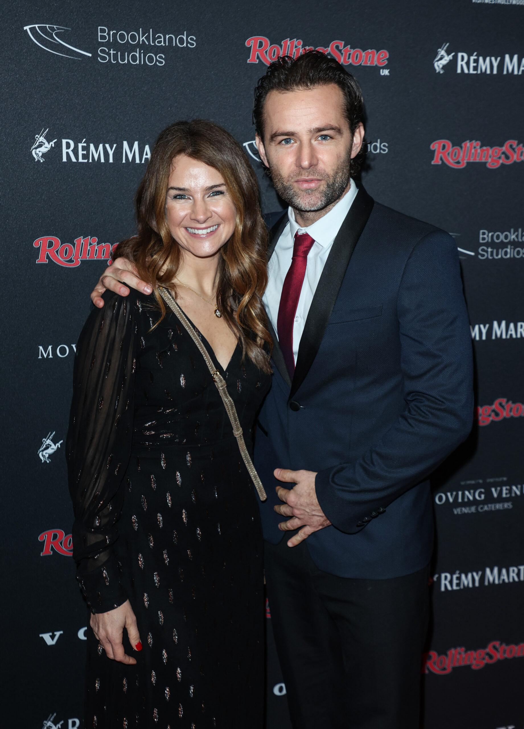 Harry and Izzy Judd on the red carpet