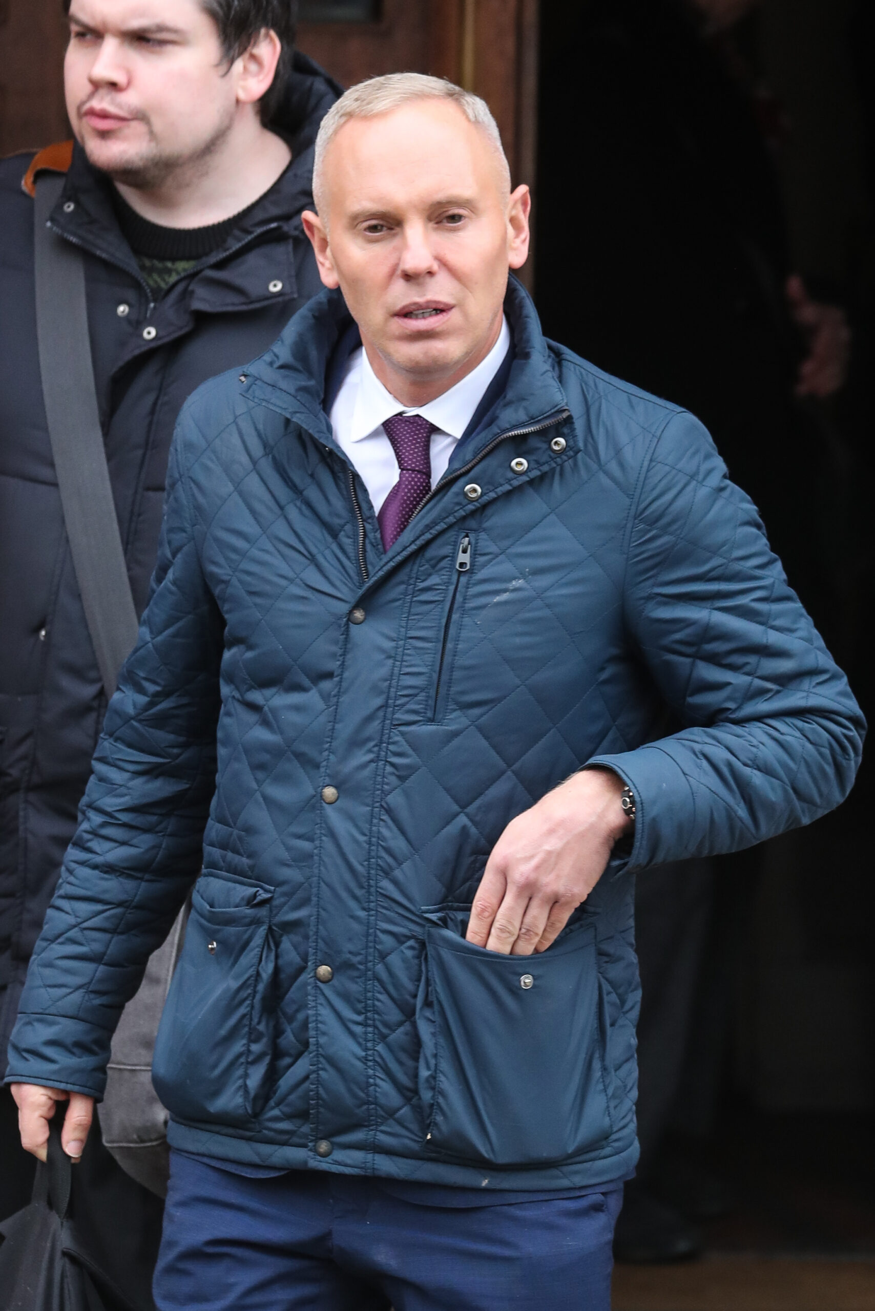 Robert Rinder looking serious