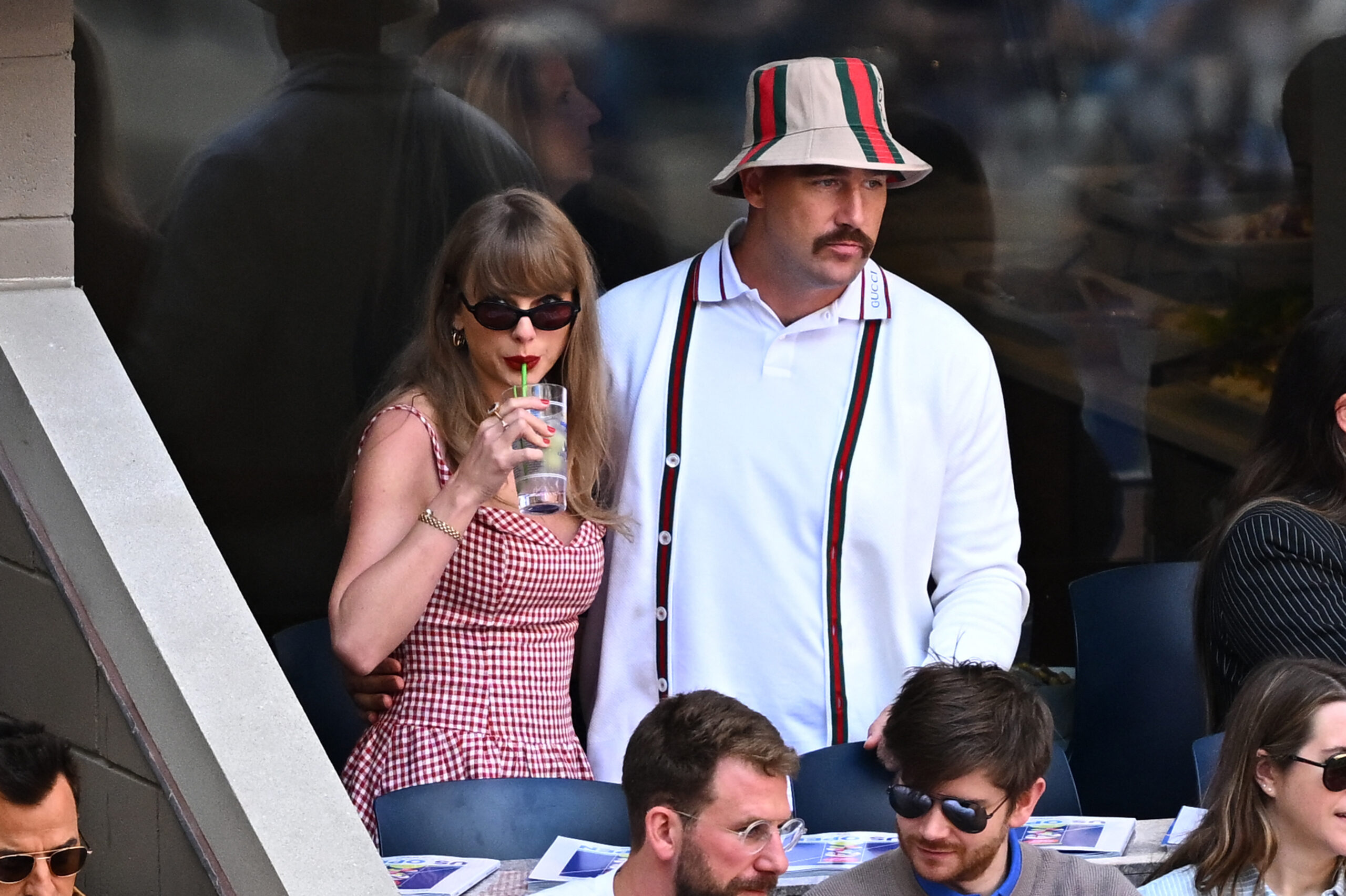 Taylor Swift and Travis Kelce 