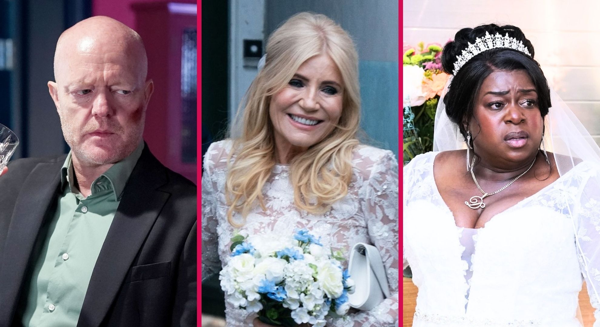 EastEnders spoilers for next week: Secrets and lies threaten Max and Cindy’s big day as Kim and Howie’s wedding takes a shock turn