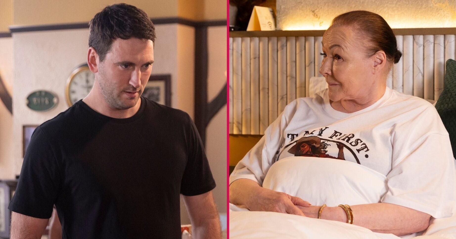 Celeste and Kit split image for Coronation Street (Credit: ITV)