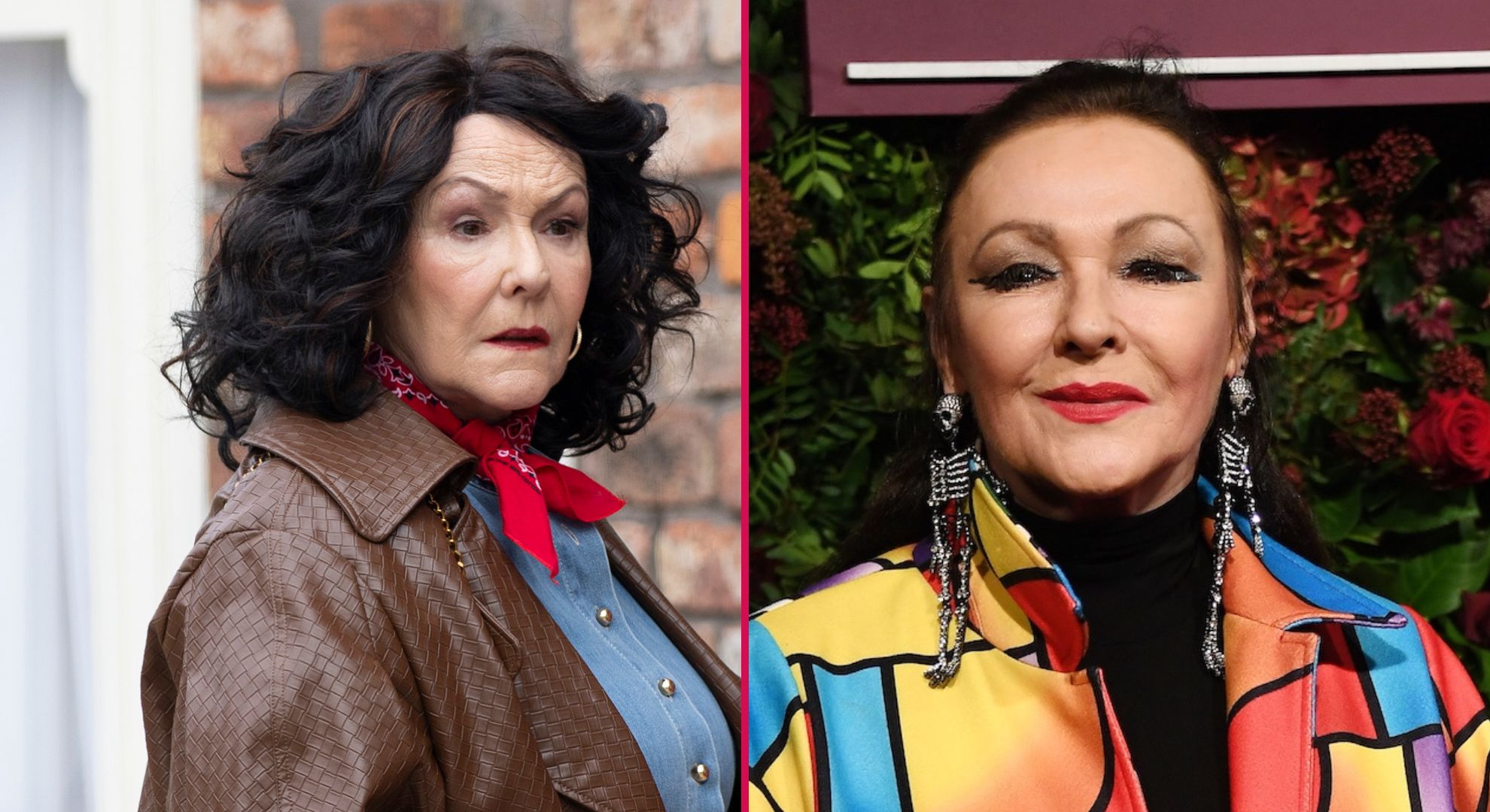 Recognise Celeste in Coronation Street? Frances Barber is a very familiar face