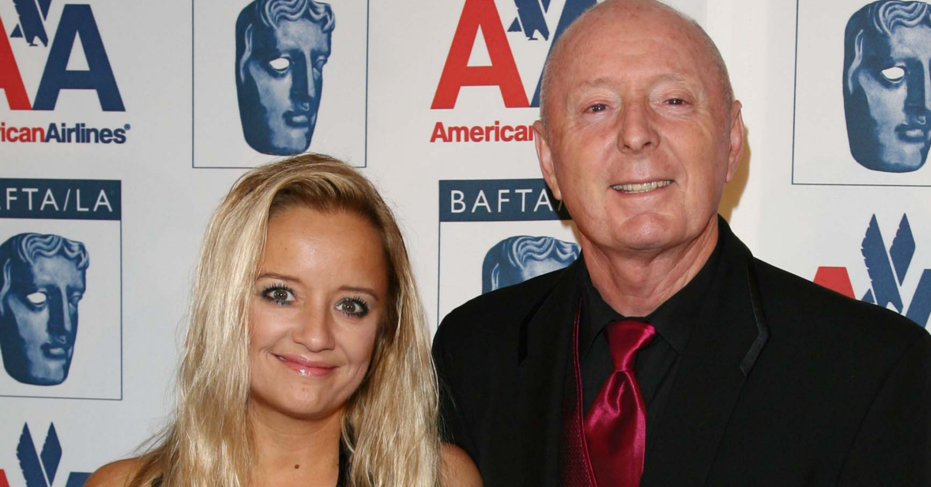 Lucy Davis and her dad Jasper Carrott