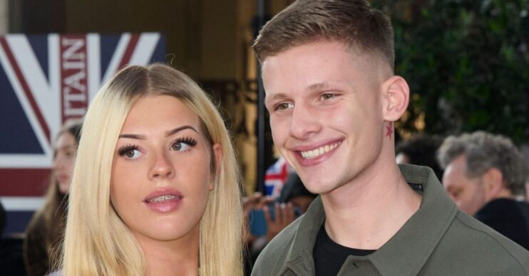 Holly Swinburn and Freddy Brazier