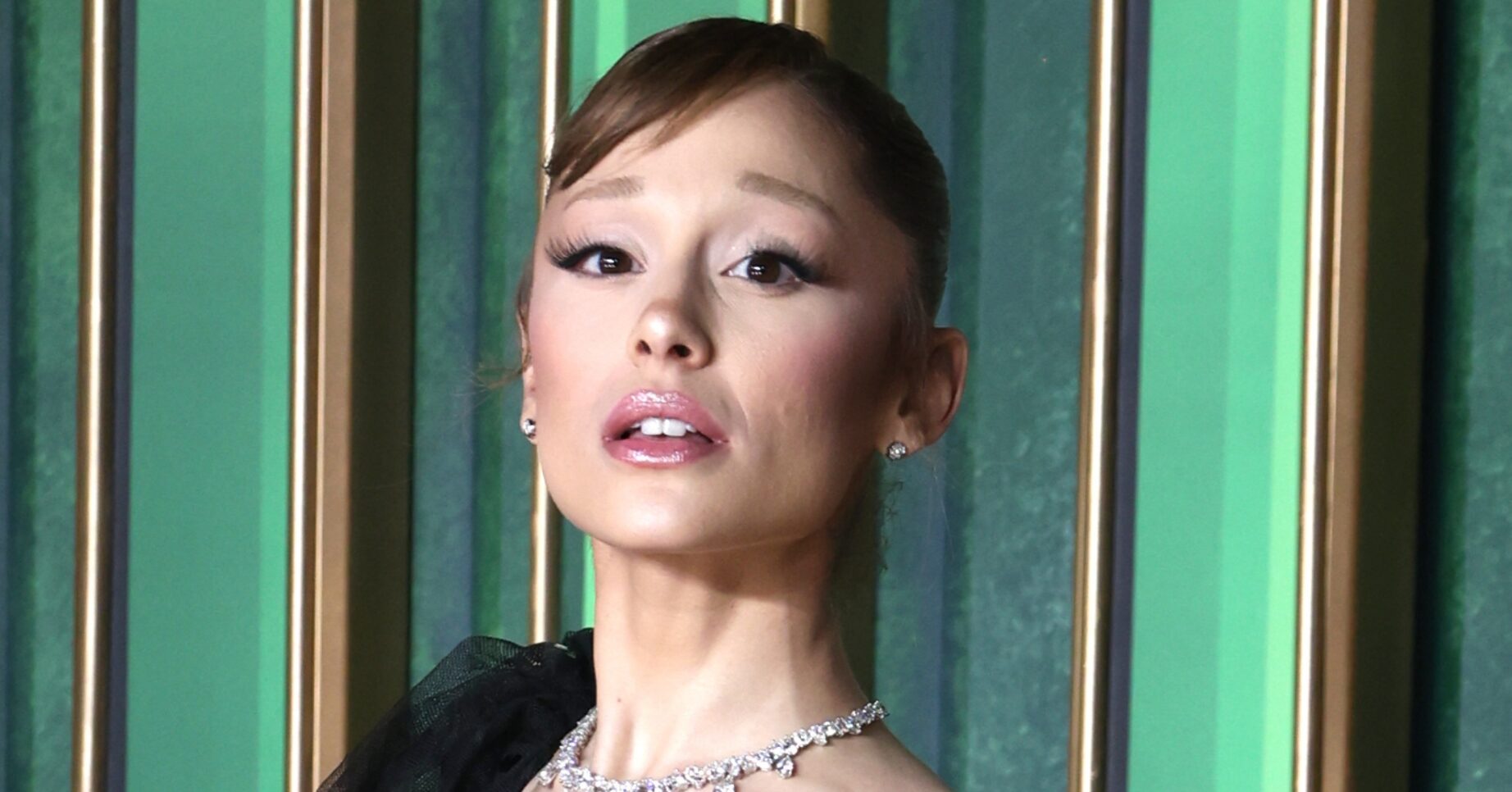 Ariana Grande at the European premiere of Wicked