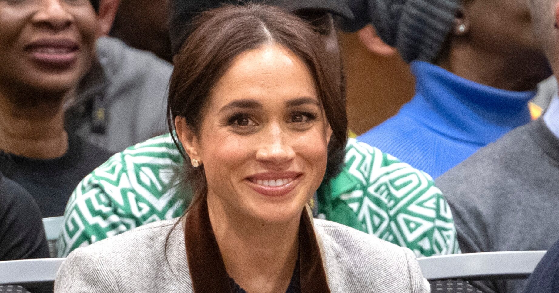 Meghan Markle smiling at Invictus Games