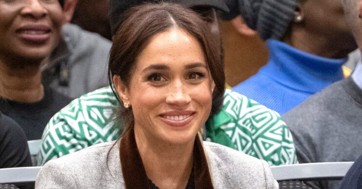 Meghan Markle smiling at Invictus Games
