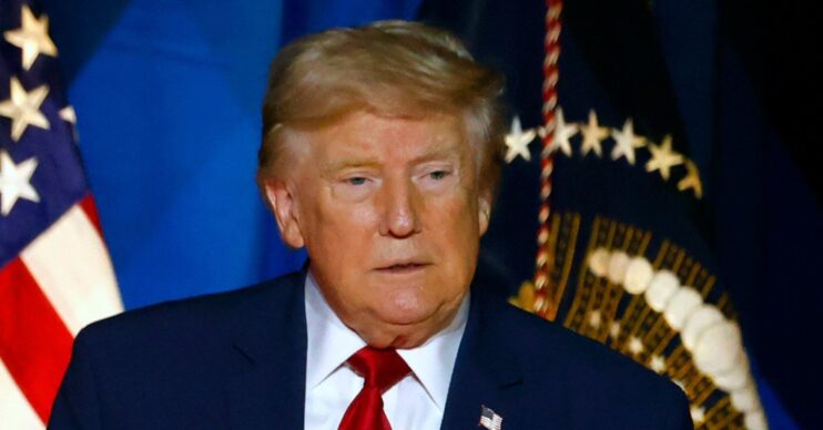 Donald Trump at event in Vegas
