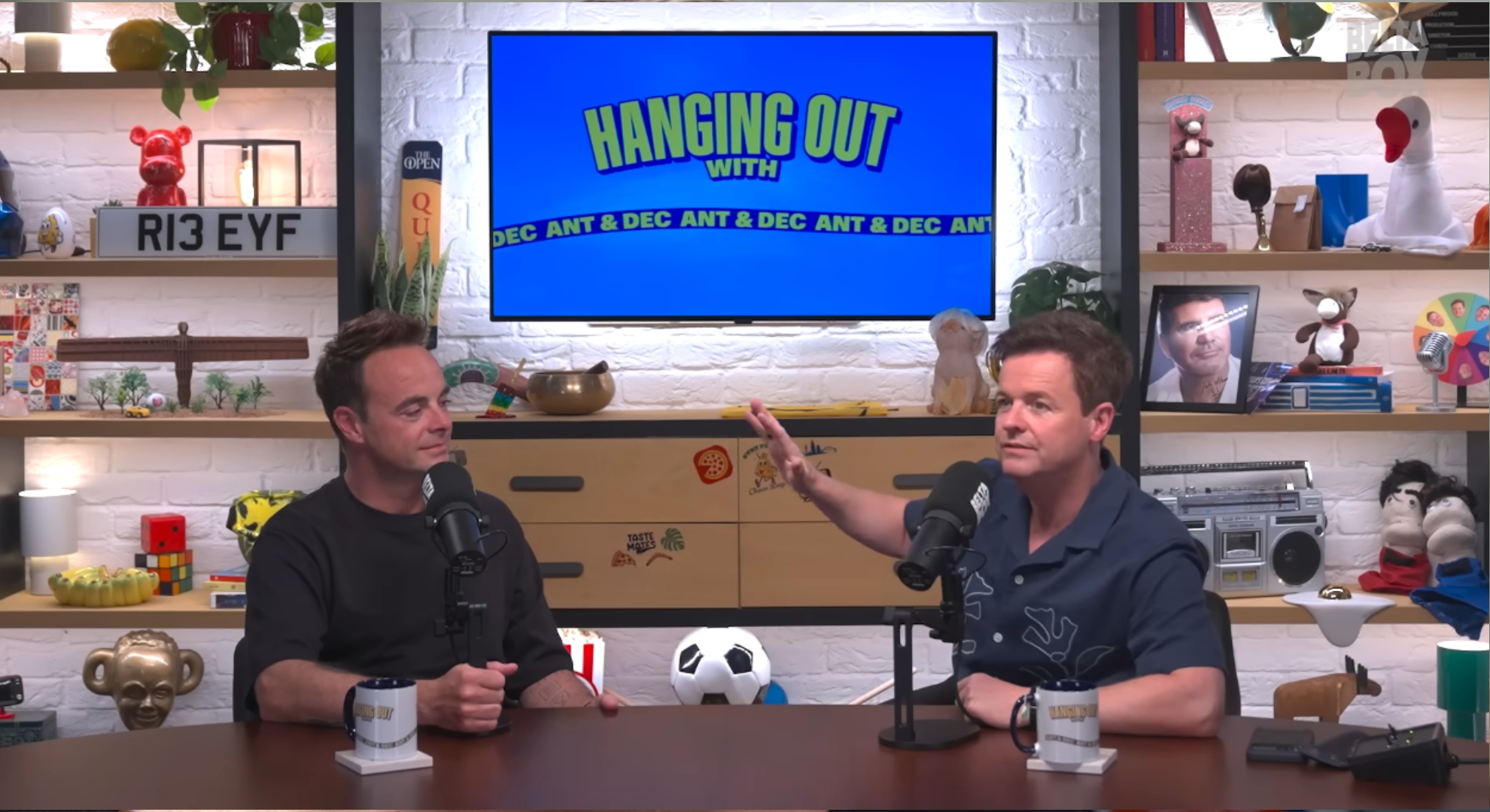 Ant McPartlin and Dec Donnelly on podcast