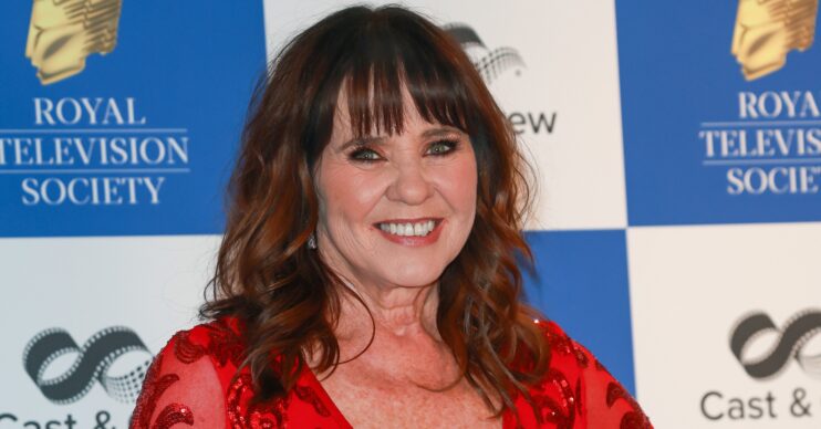 Coleen Nolan smiling at event