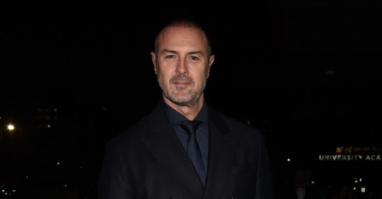Paddy McGuinness in a black suit