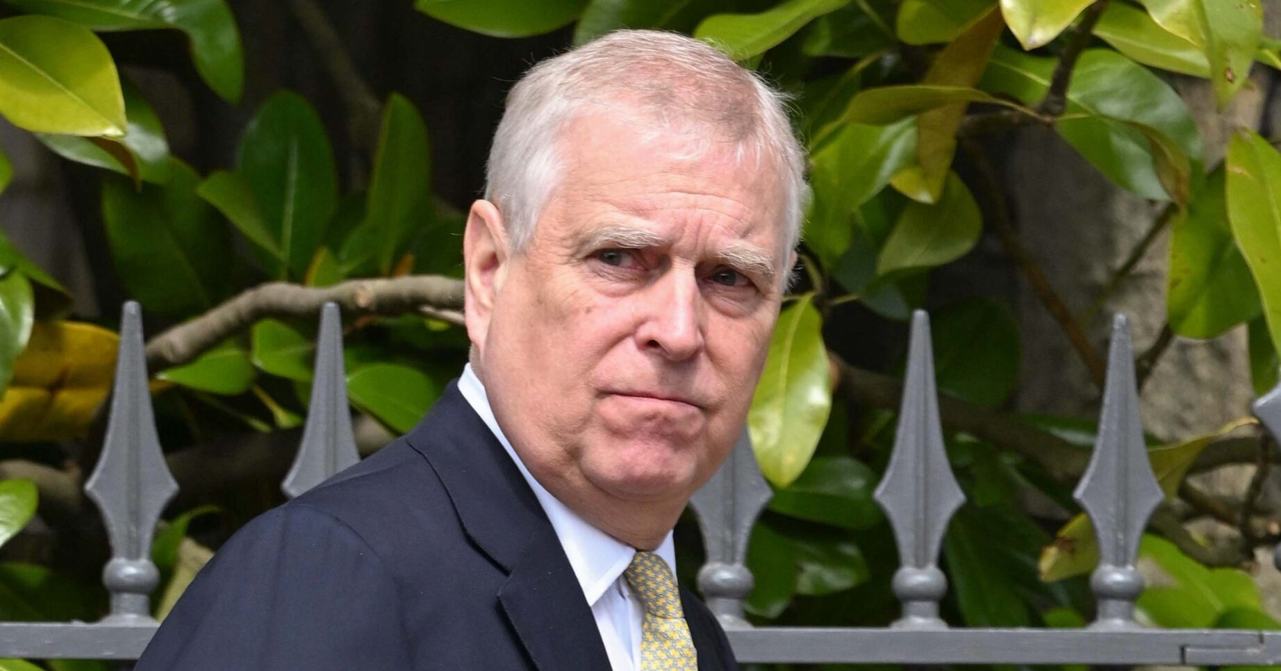 Andrew Mountbatten-Windsor at Easter service