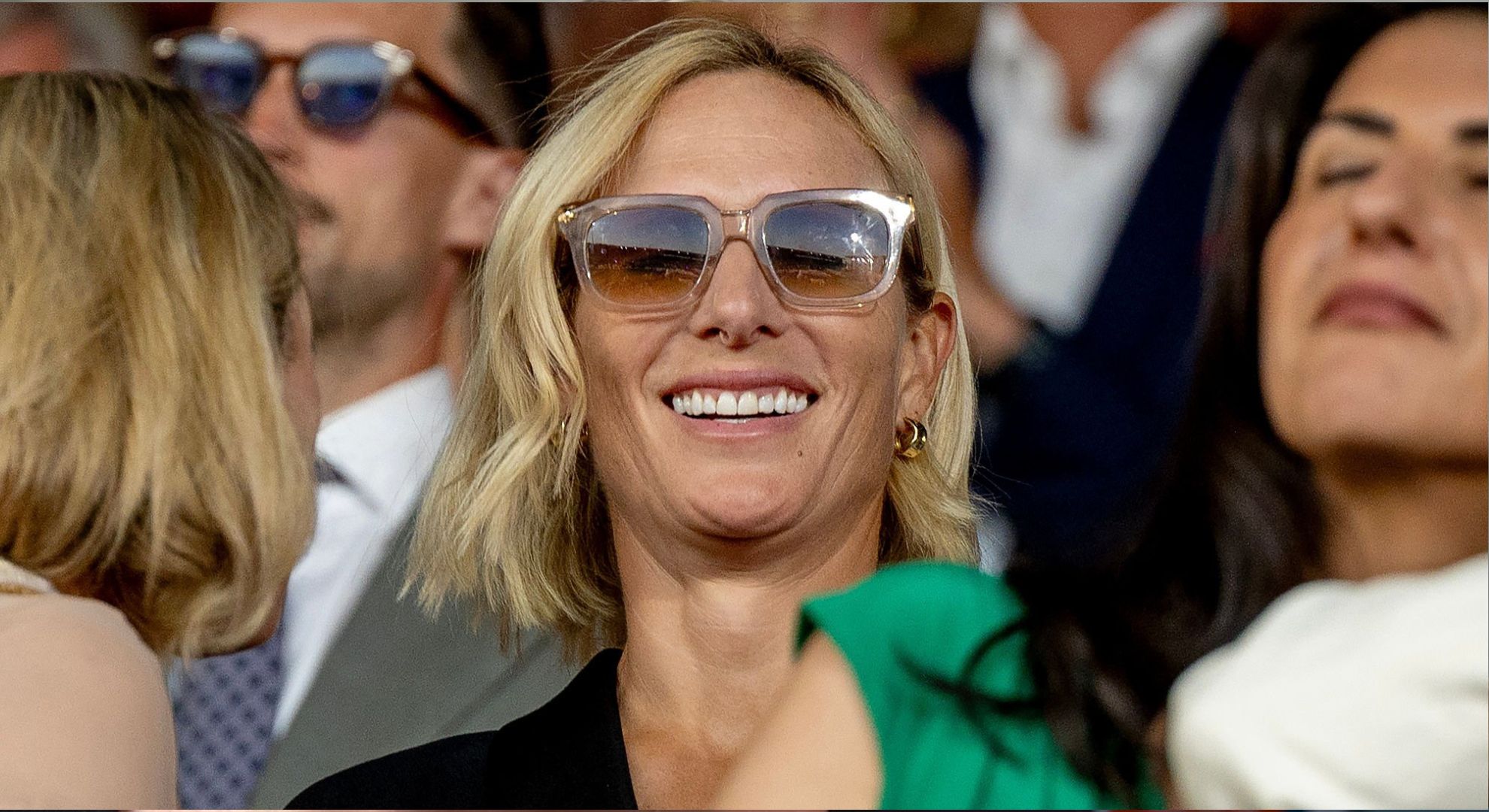 Zara Tindall wows in chic ensemble as she steps out to represent the royals at FEI World Championships