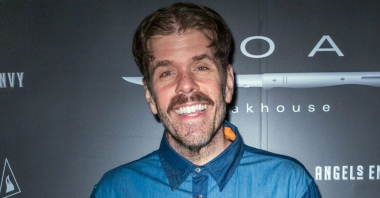Perez Hilton smiling