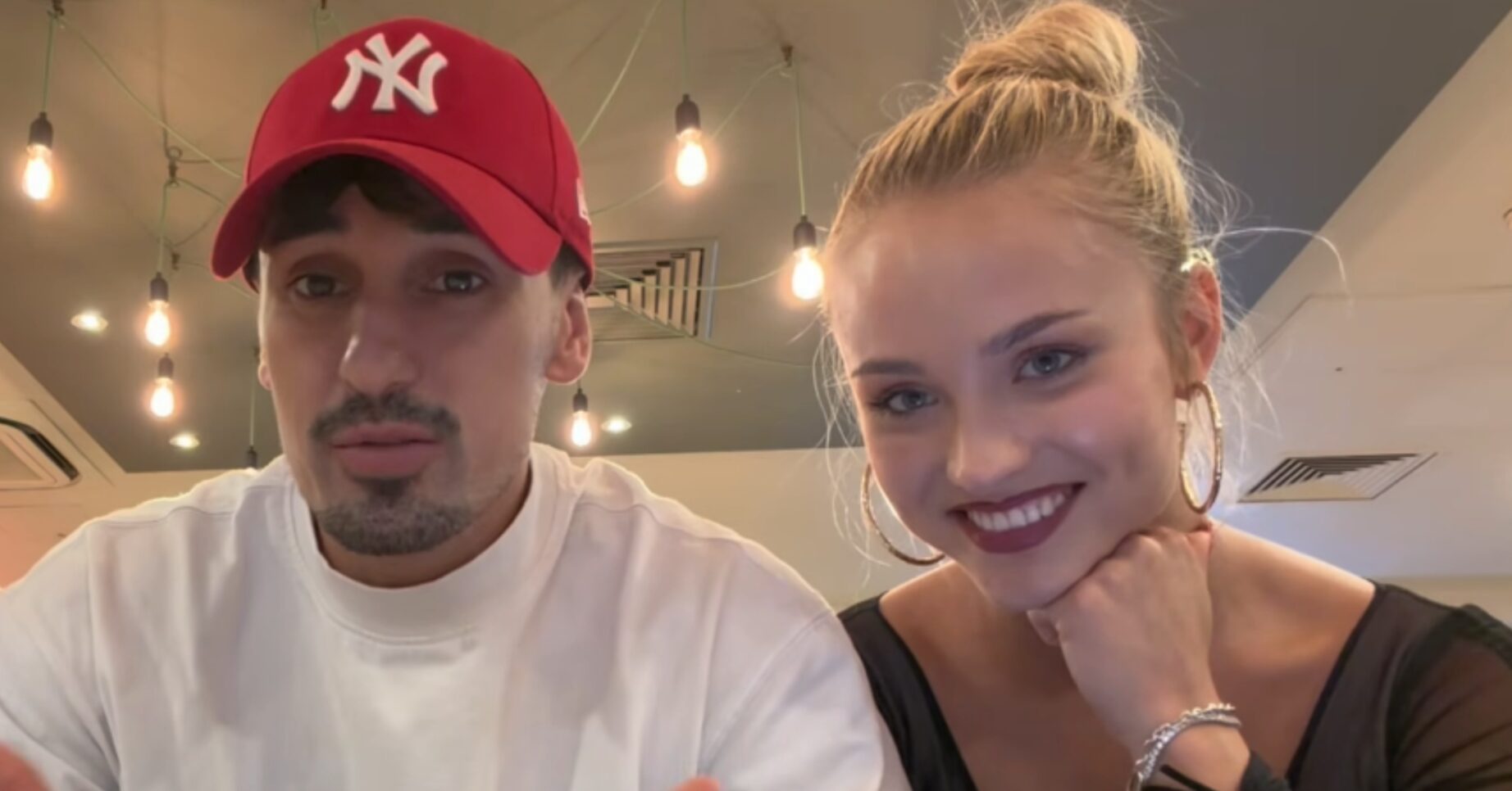 New Strictly pros Cristian Priori and Aleksandra Isaeva in YouTube vlog