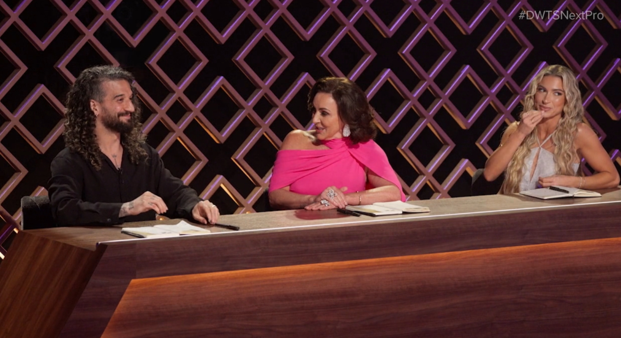 Shirley Ballas and her son Mark on The Next Pro