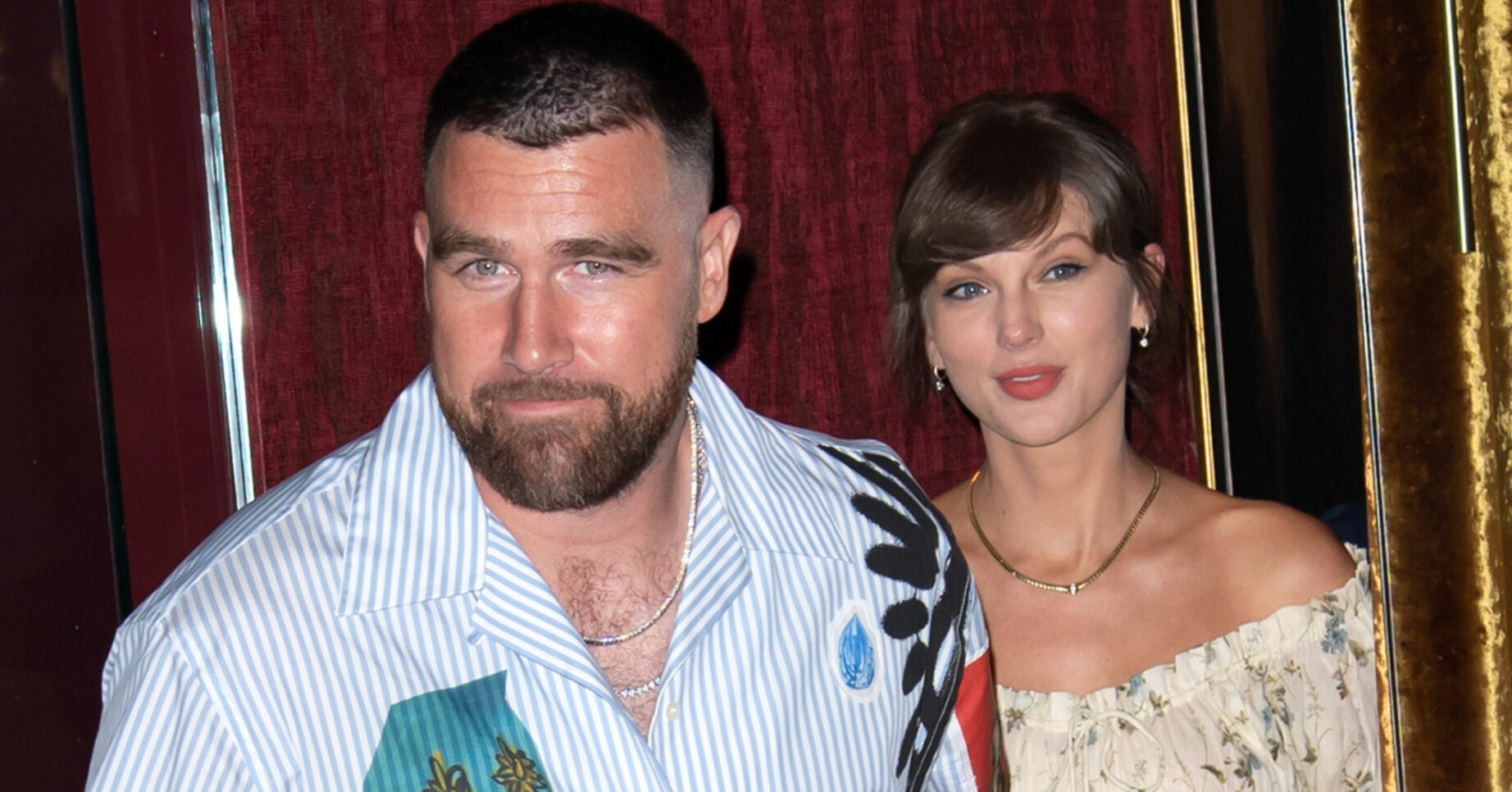 Travis Kelce and Taylor Swift on night out