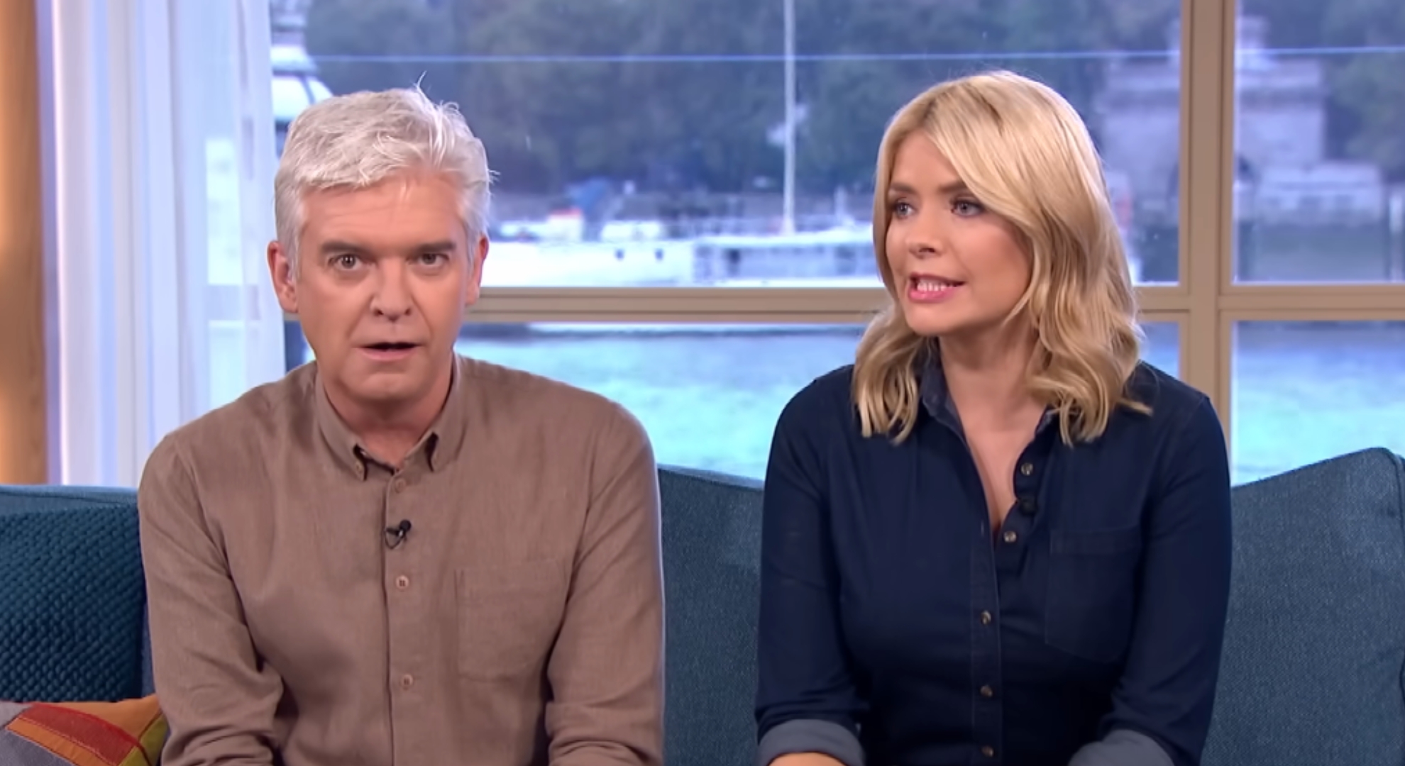 Phillip Schofield and Holly Willoughby on This Morning