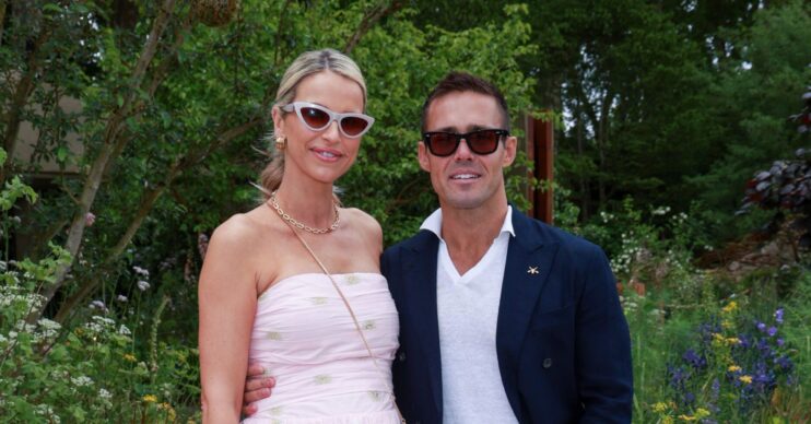 Vogue Williams and Spencer Matthews