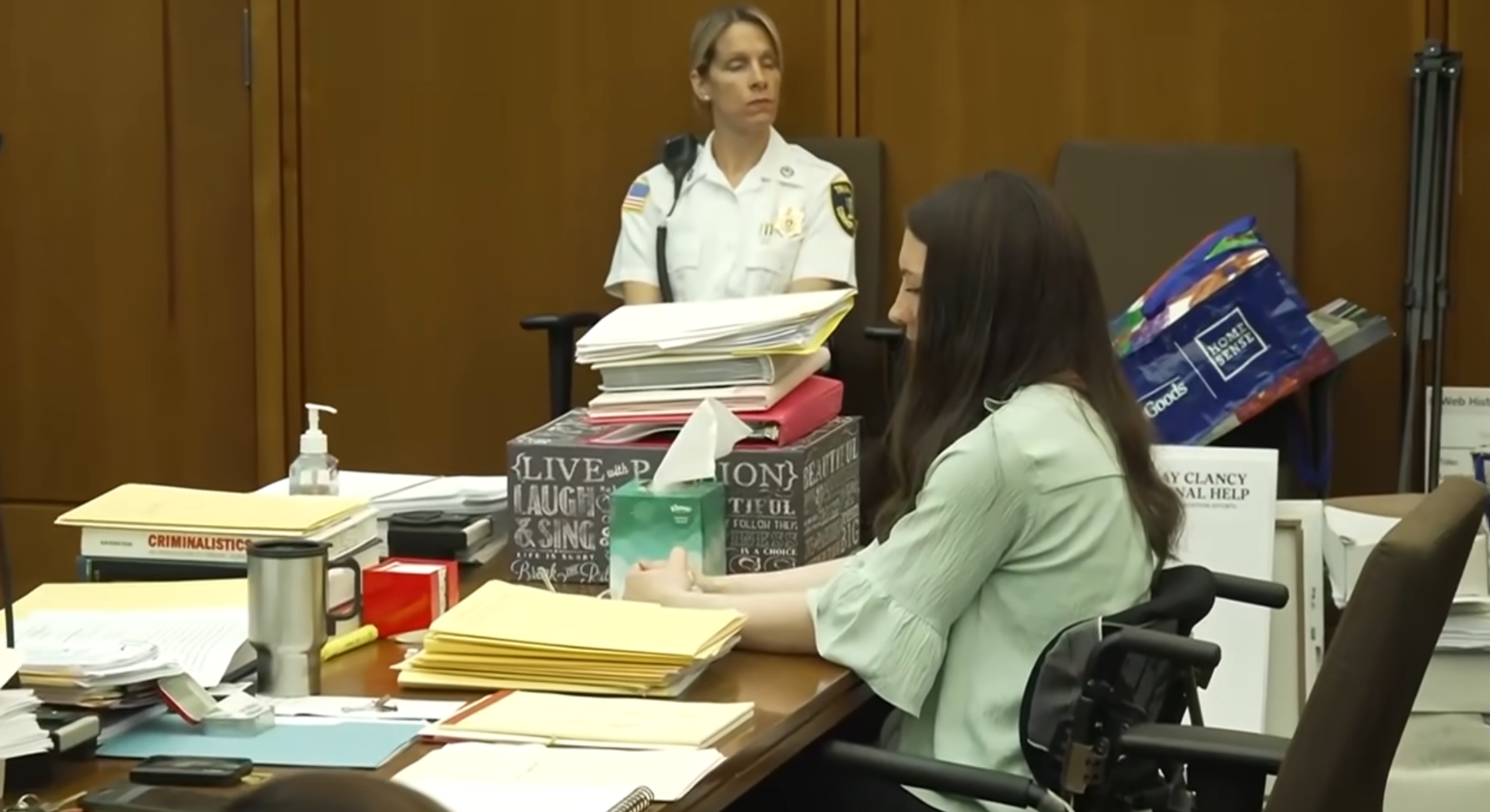 Lindsay Clancy during murder trial