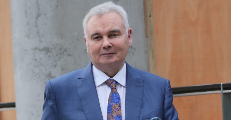 Eamonn Holmes in blue suit