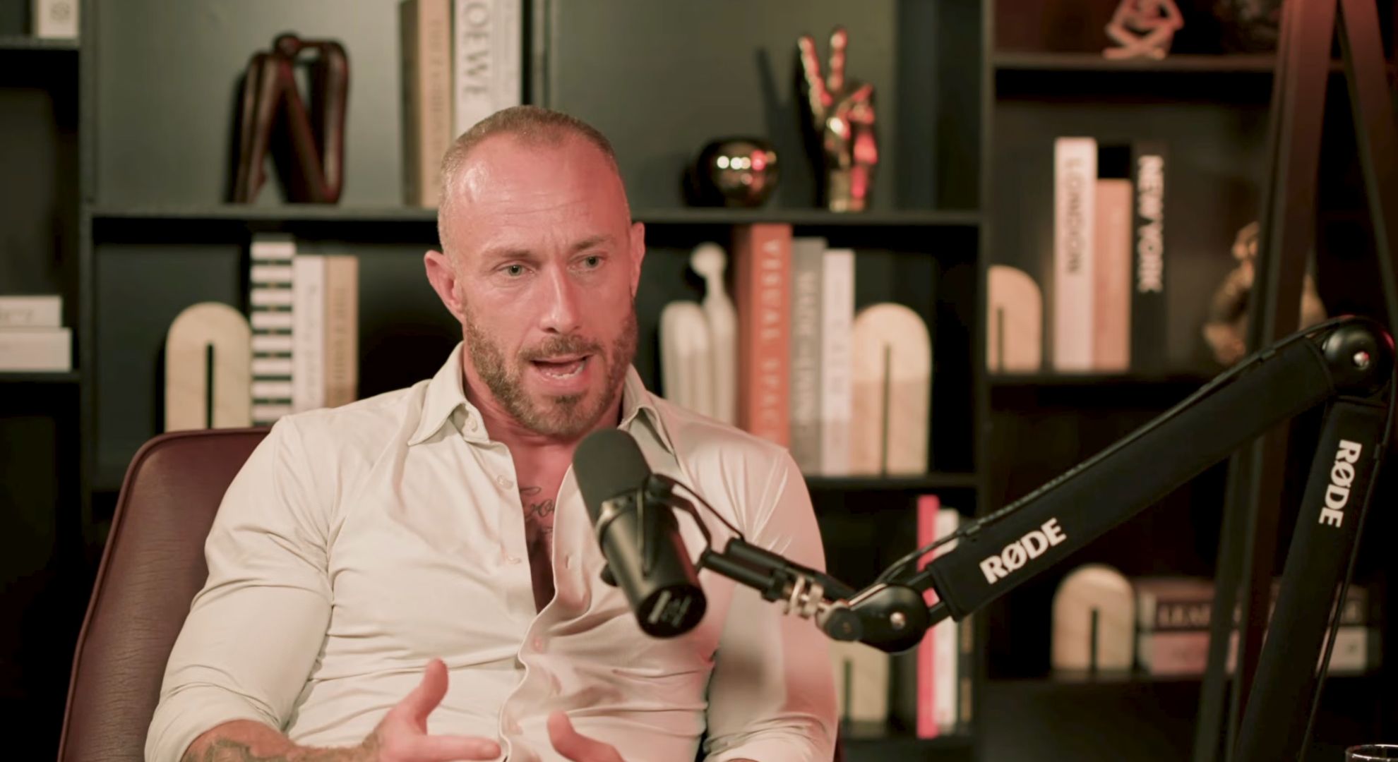 James Jordan on a podcast