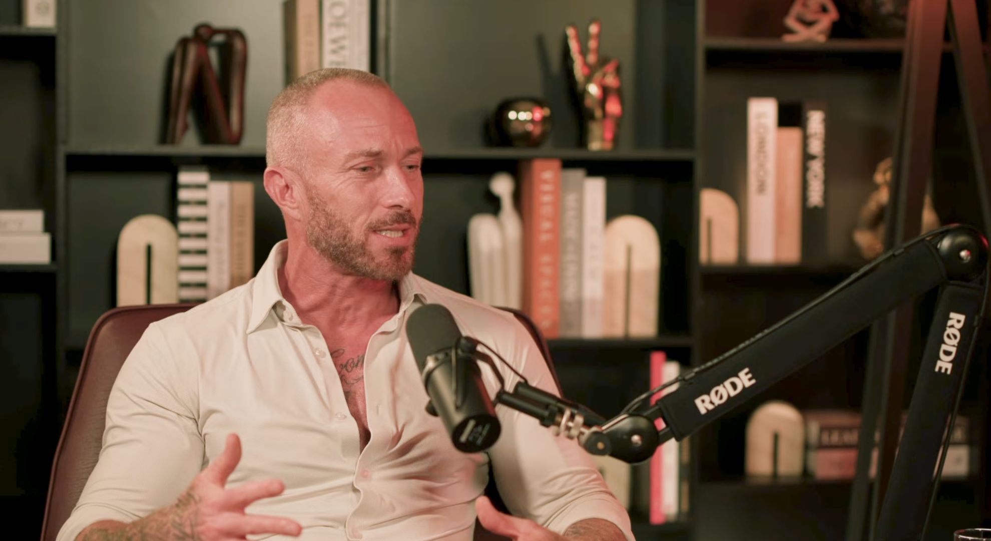 James Jordan on a podcast 