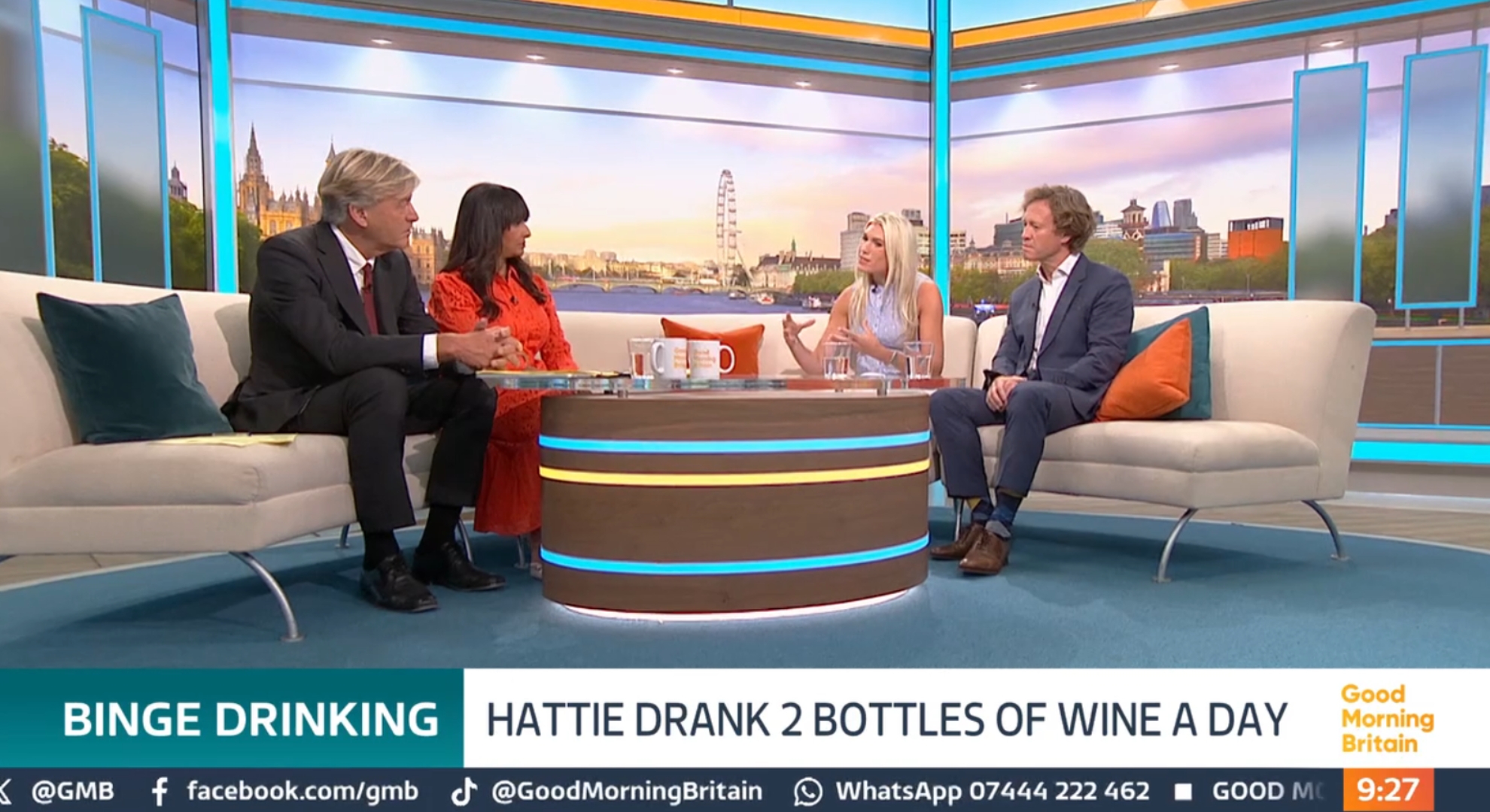 Richard Madeley and Ranvir Singh hosting a discussion on GMB