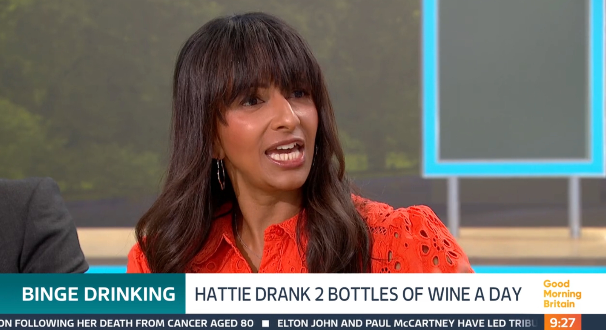 Ranvir Singh talking on GMB