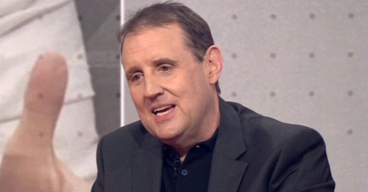 Peter Kay talking on BBC North West Tonight